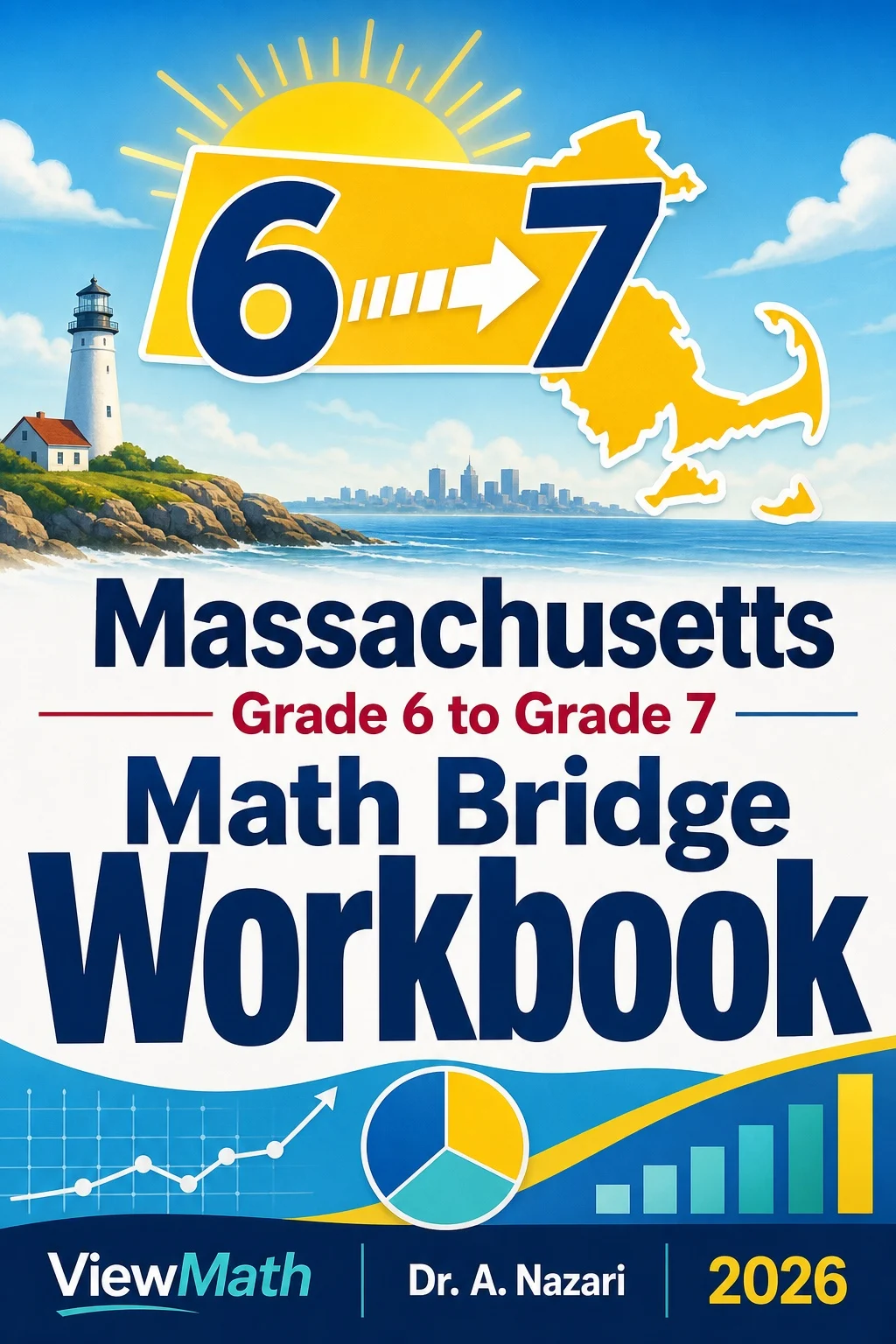 Massachusetts MCAS Grade 6 Math Summer Bridge Workbook