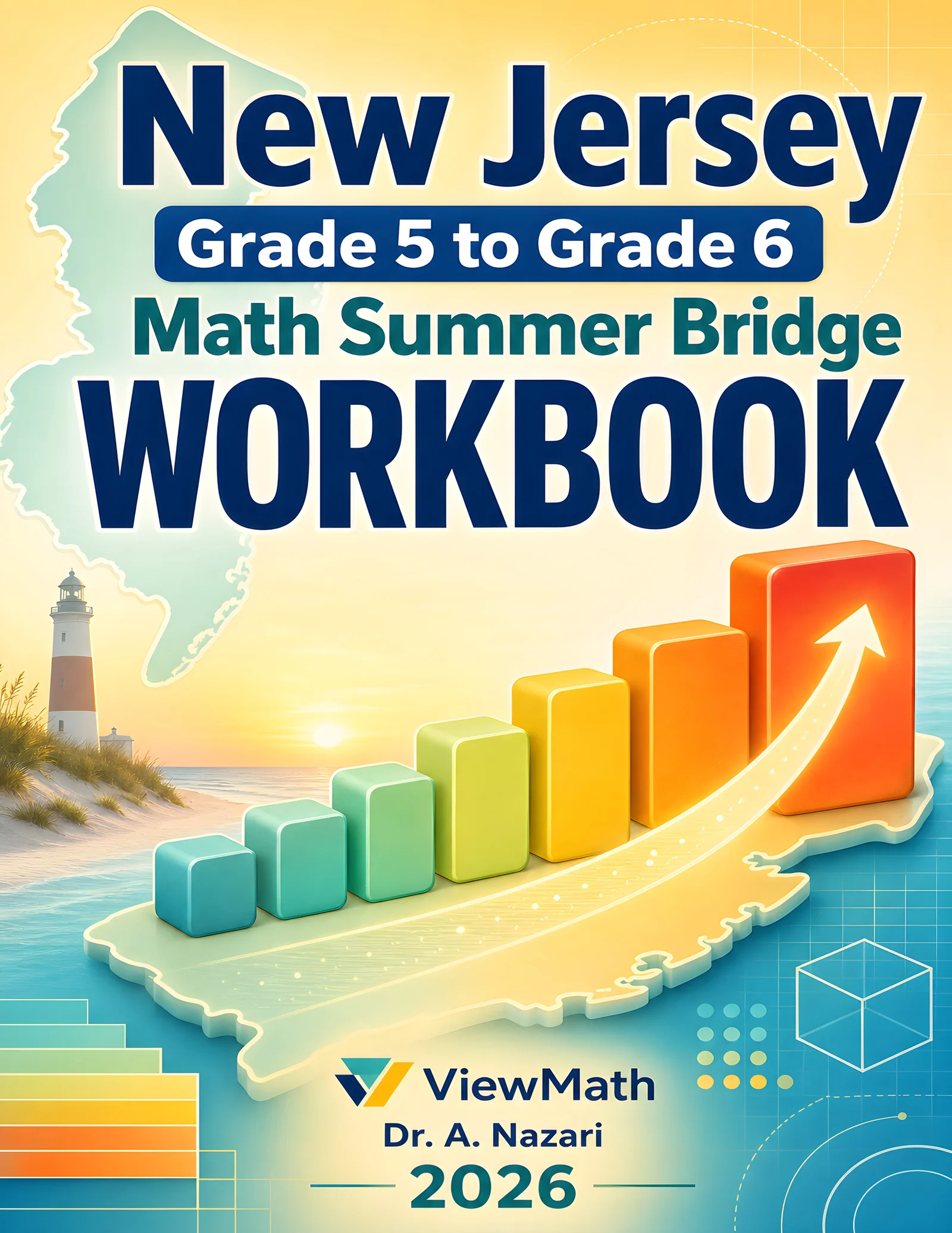 New Jersey NJSLA Grade 5 Math Summer Bridge Workbook