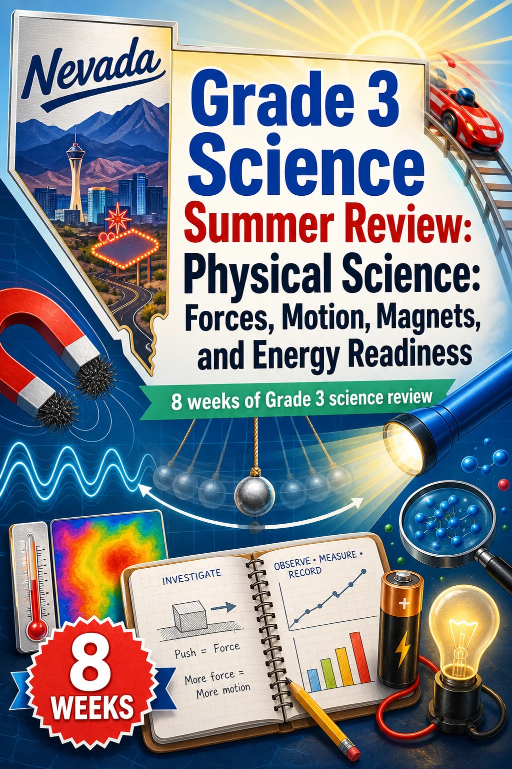 Nevada Grade 3 Physical Science Summer Review