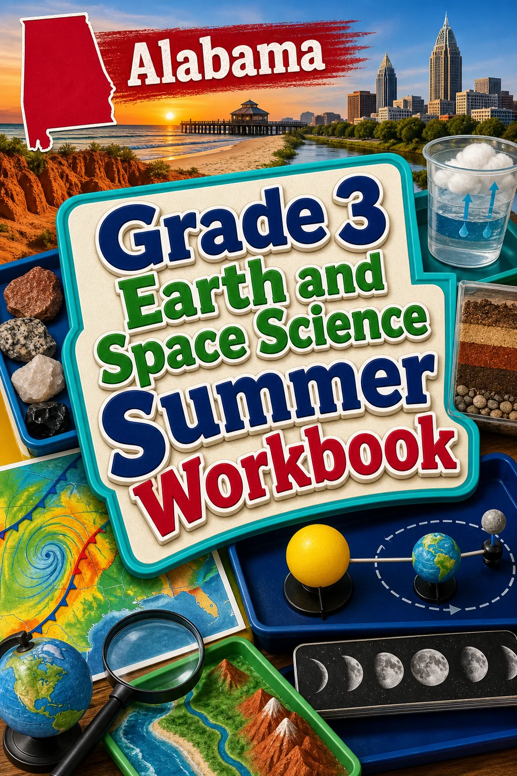 Alabama Grade 3 Earth and Space Science Summer Workbook