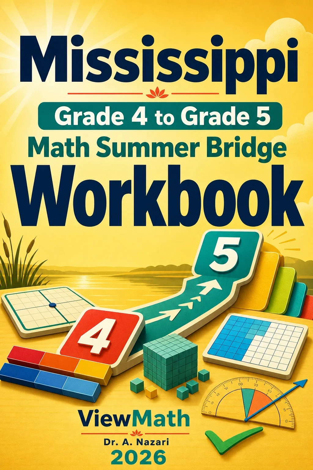 Mississippi MAAP Grade 4 Math Summer Bridge Workbook