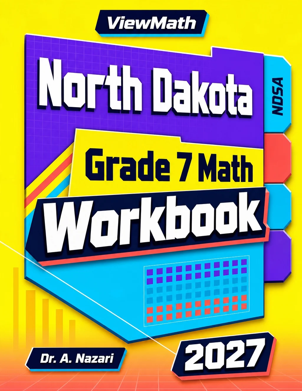 North Dakota NDSA Grade 7 Math Workbook