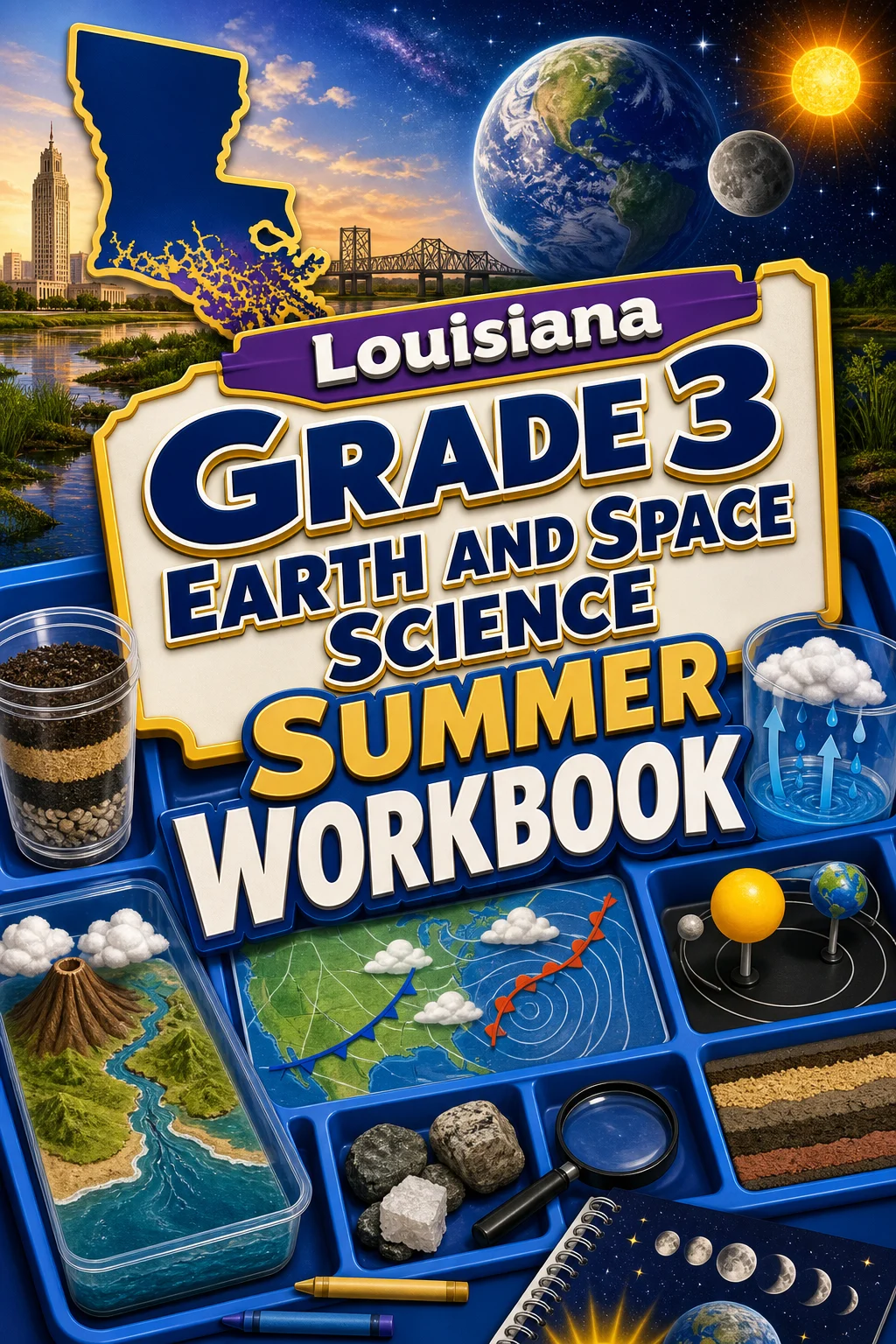 Louisiana Grade 3 Earth and Space Science Summer Workbook