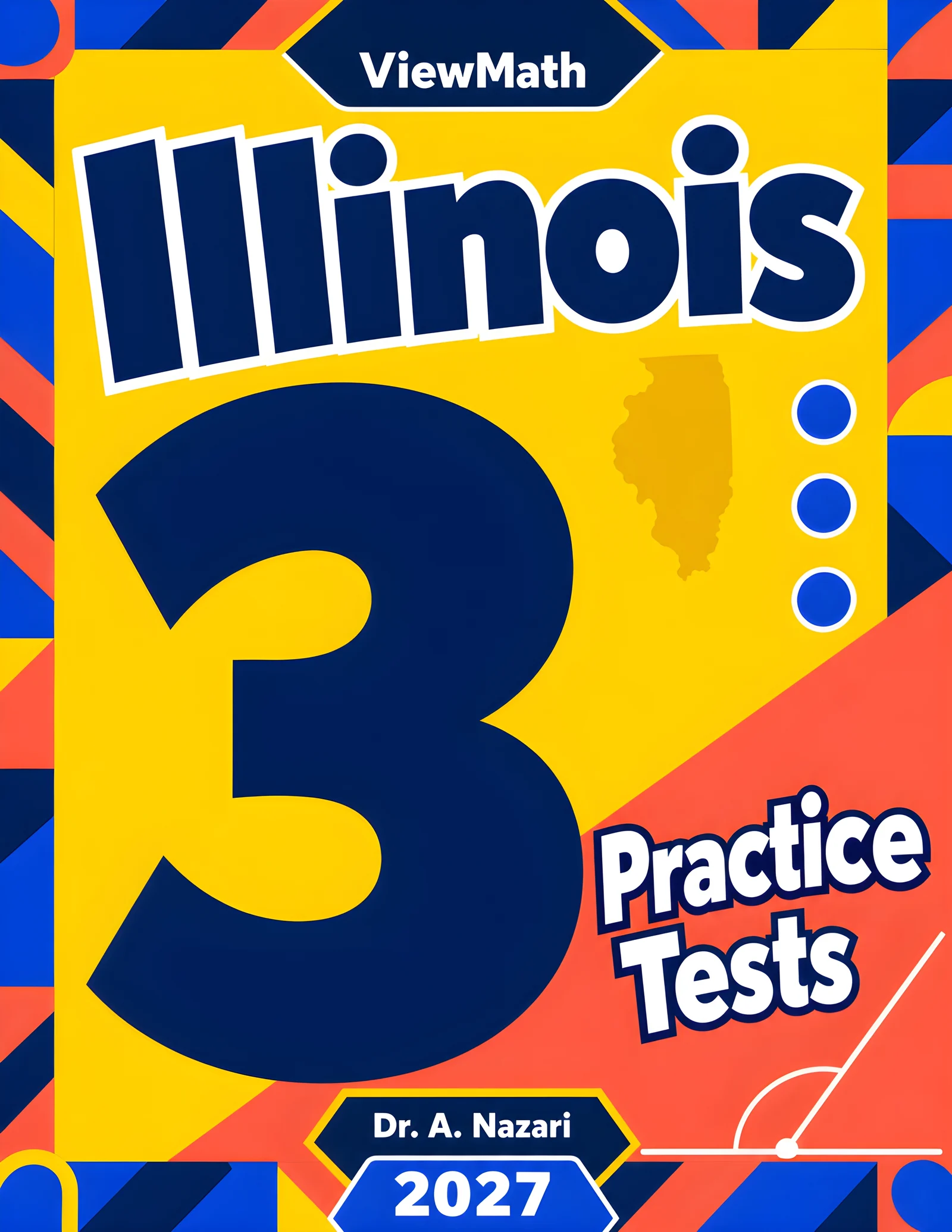 Illinois IAR Grade 4 Math Practice Tests Bundle: 25 Unique Full-Length Tests