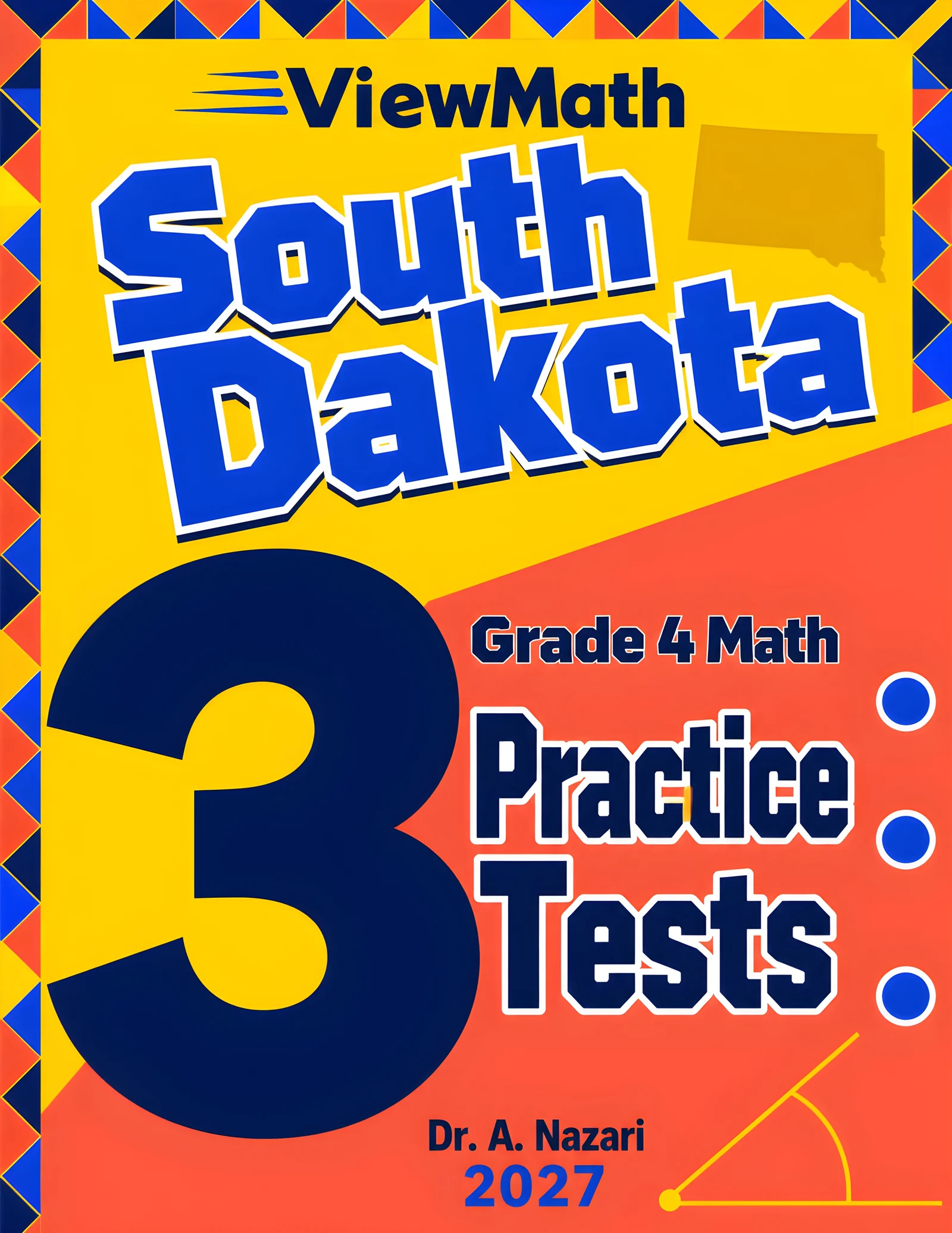 South Dakota SBA Grade 4 Math Practice Tests Bundle: 25 Unique Full-Length Tests
