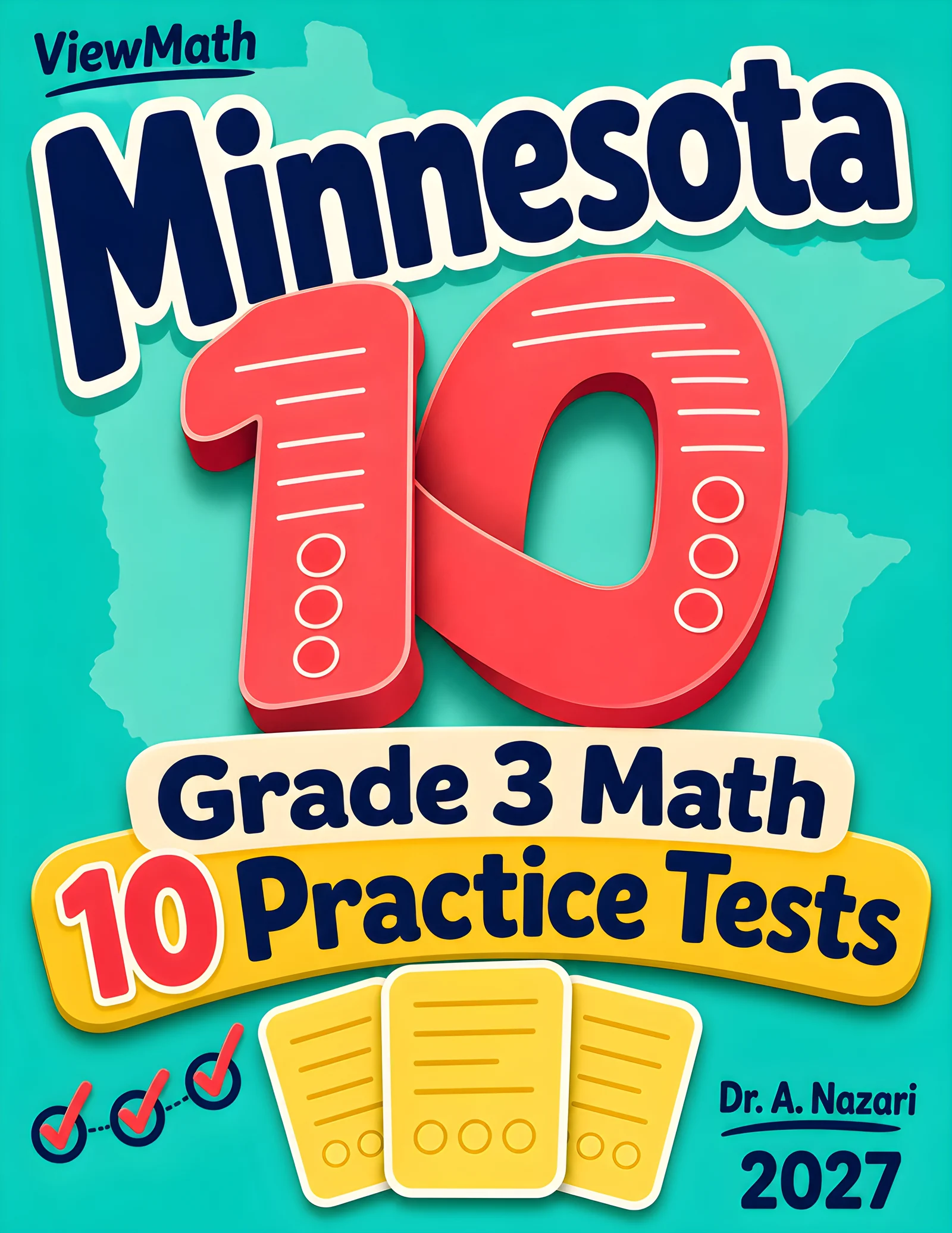 10 Minnesota MCA Grade 3 Math Practice Tests