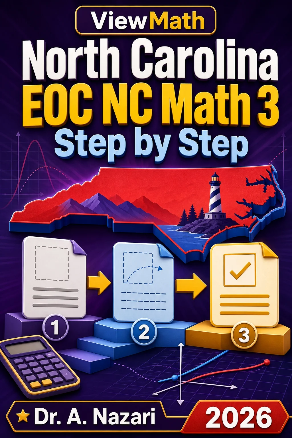North Carolina EOC NC Math 3 Step by Step