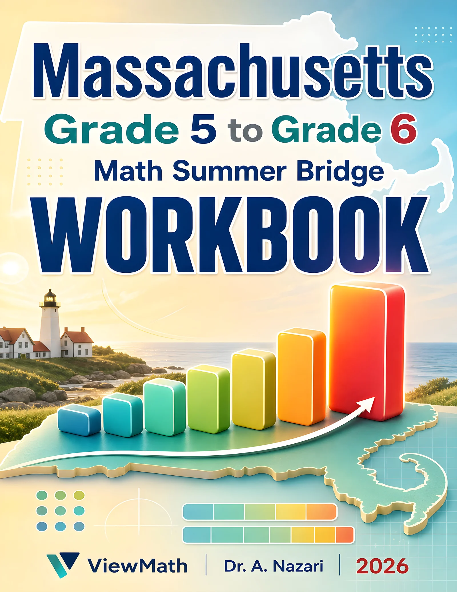 Massachusetts MCAS Grade 5 Math Summer Bridge Workbook