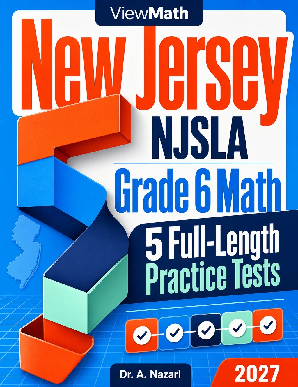 5 Full-Length New Jersey NJSLA Grade 6 Math Practice Tests