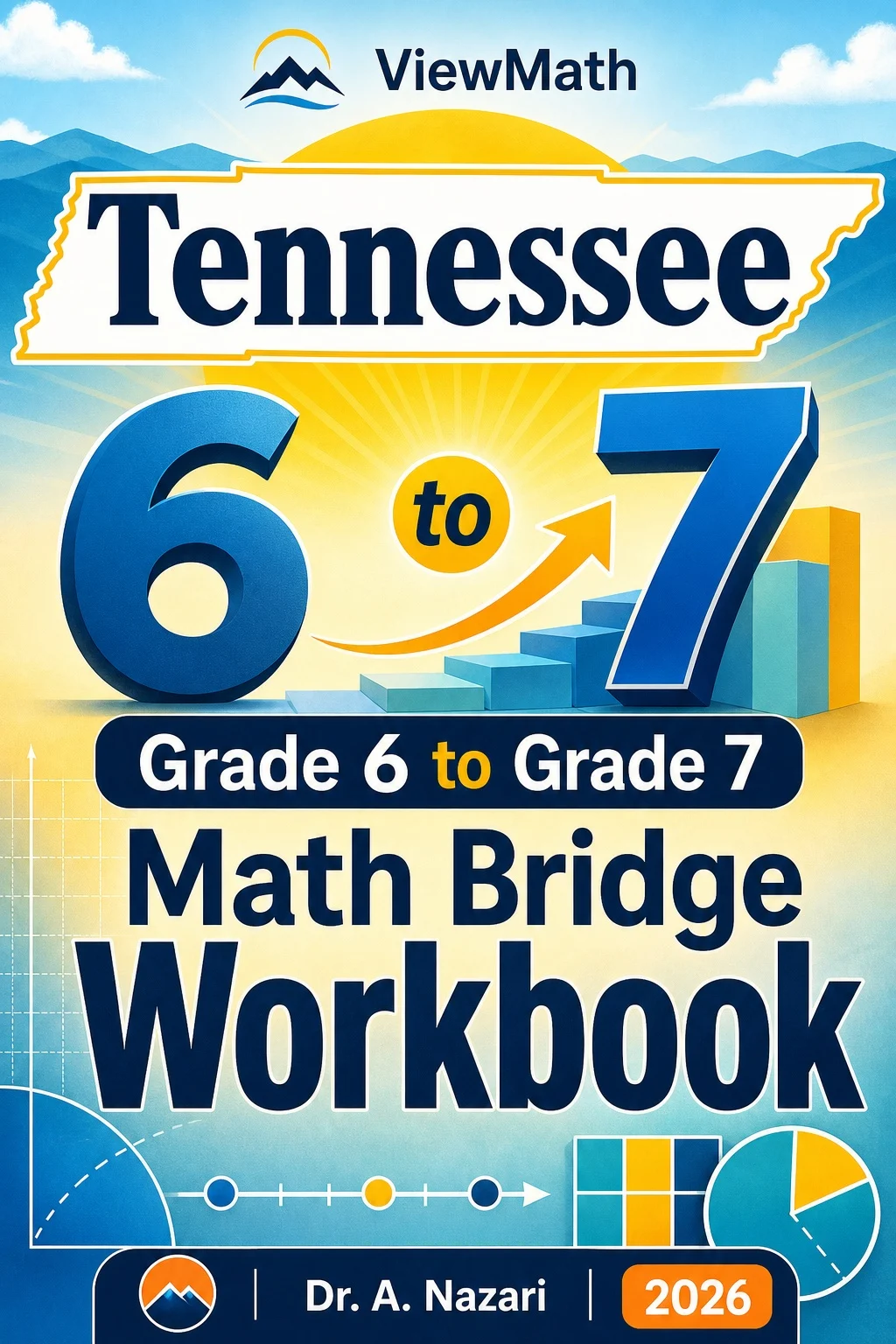 Tennessee TCAP Grade 6 Math Summer Bridge Workbook