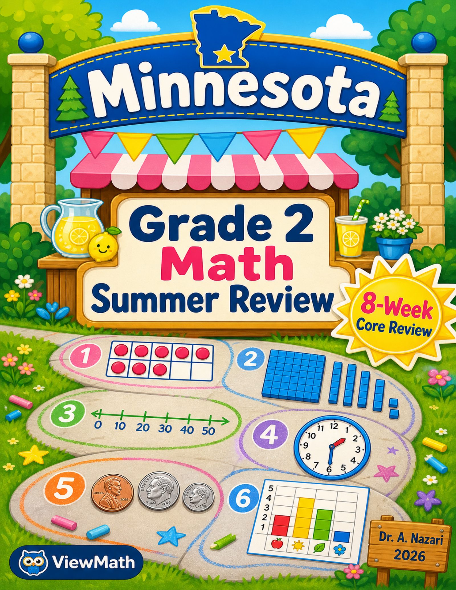 Minnesota Grade 2 Math Summer Review