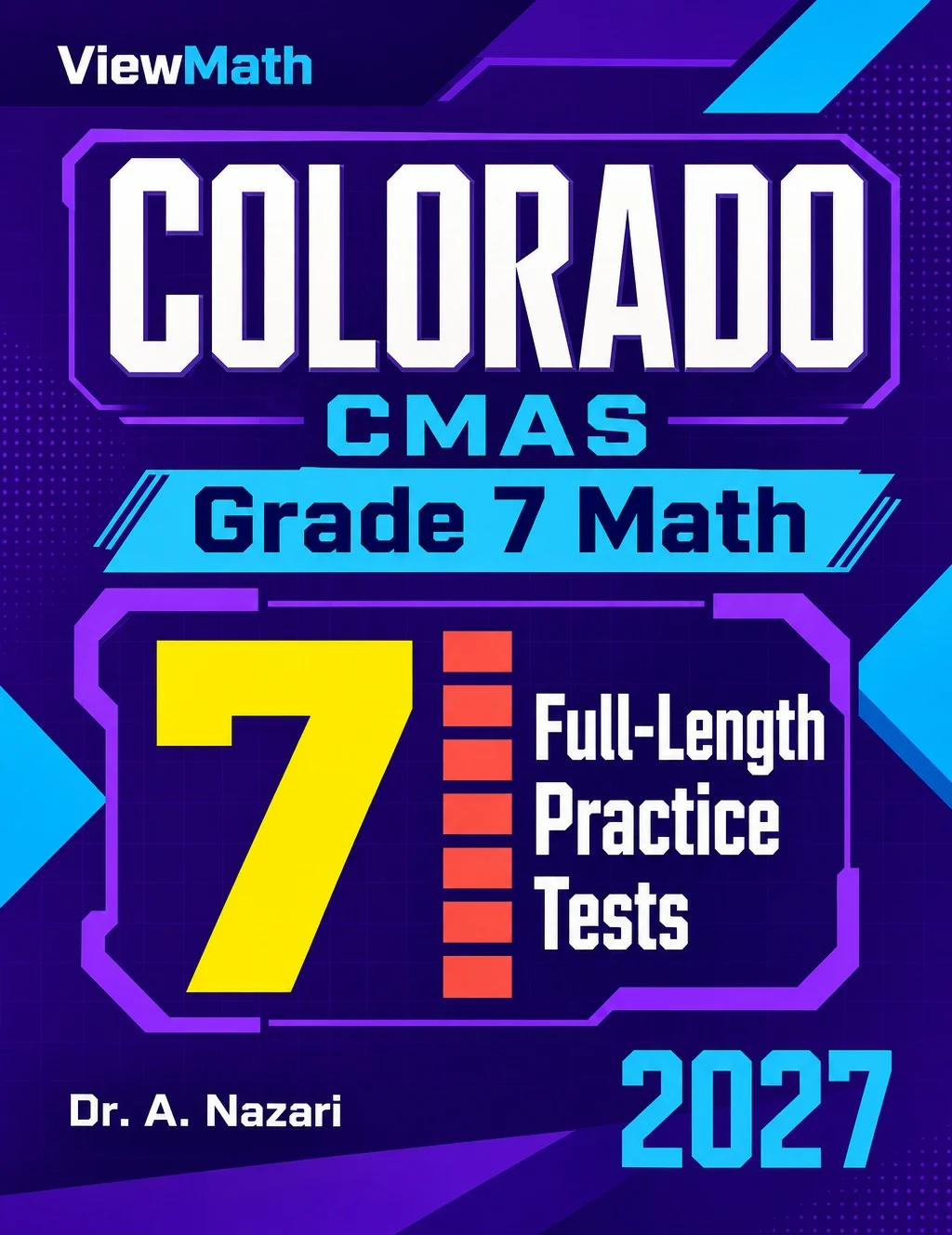 7 Colorado CMAS Grade 7 Math Practice Tests