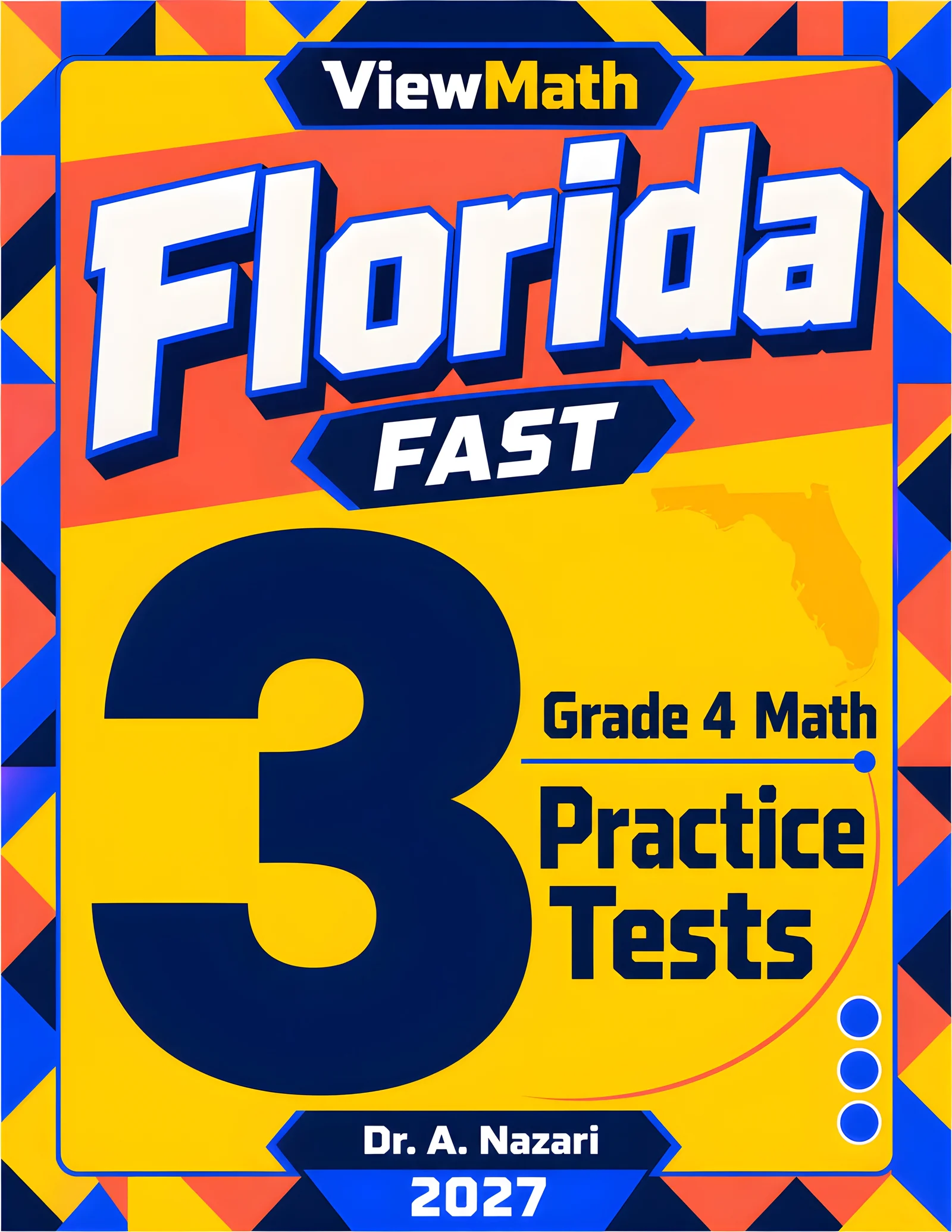 Florida FAST Grade 4 Math Practice Tests Bundle: 25 Unique Full-Length Tests