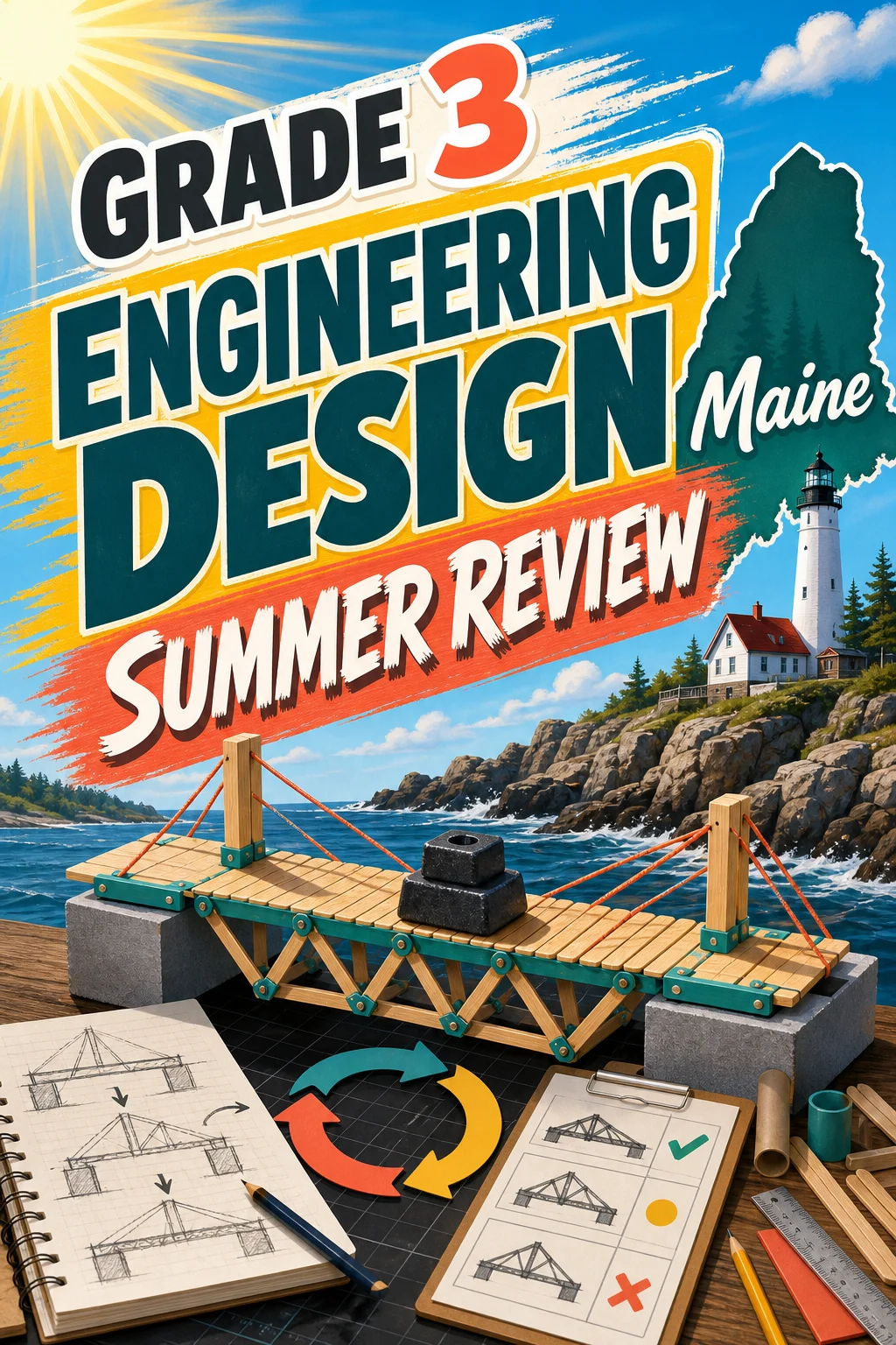 Maine Grade 3 Engineering Design Summer Review