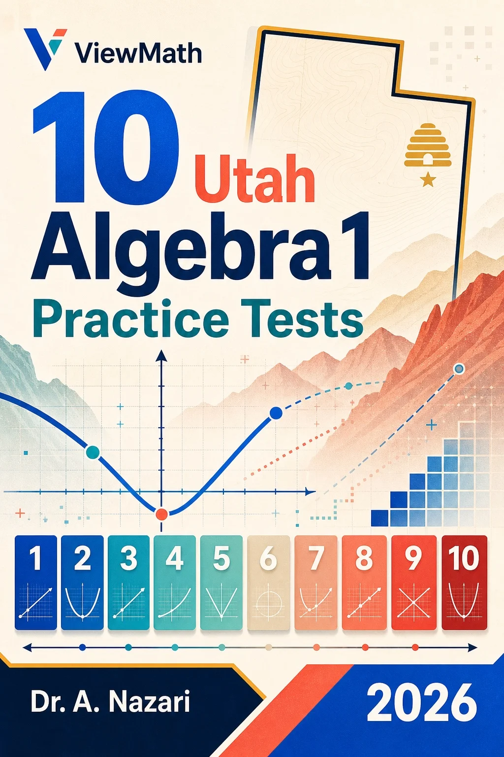 10 Utah RISE Algebra 1 Math Practice Tests
