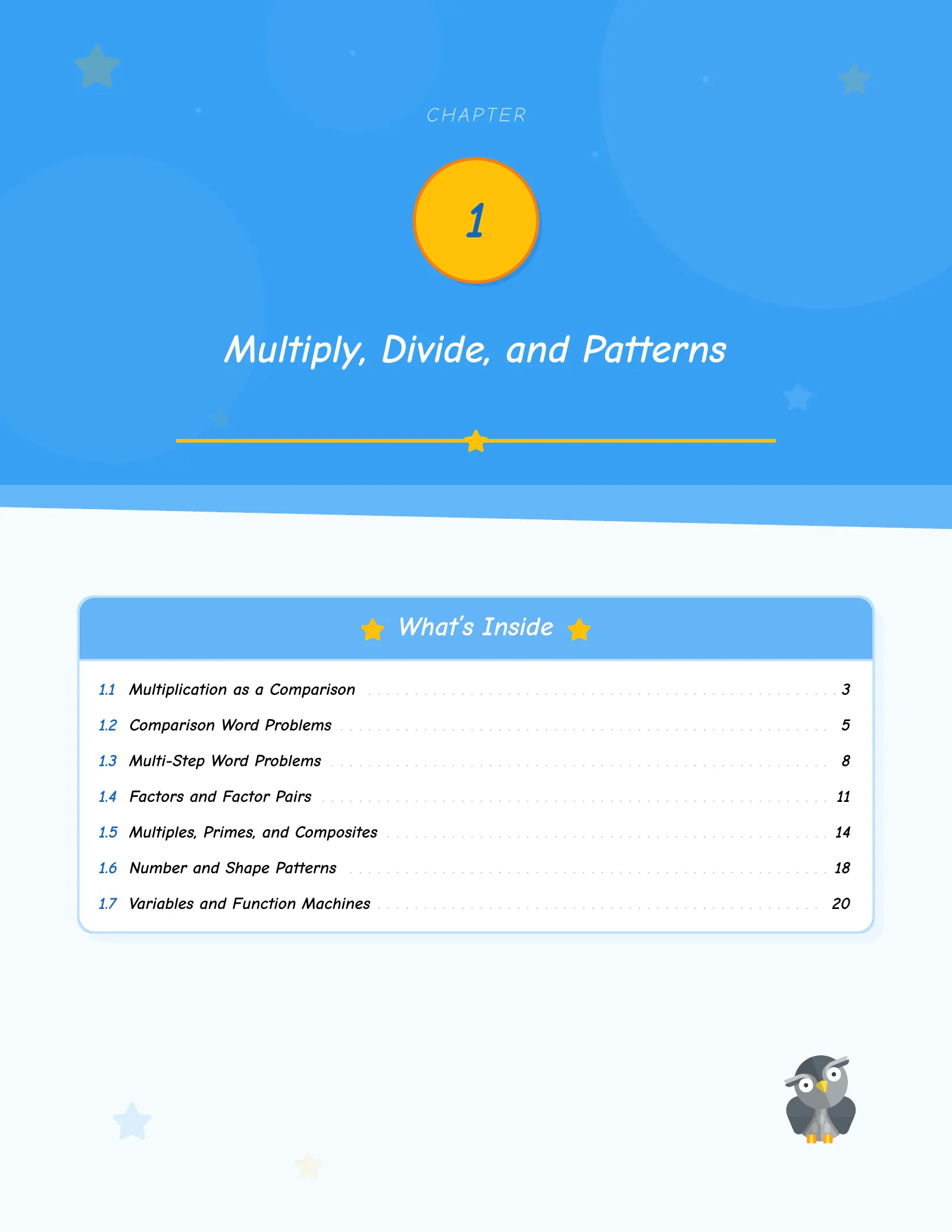 Representative ViewMath book learning or practice page