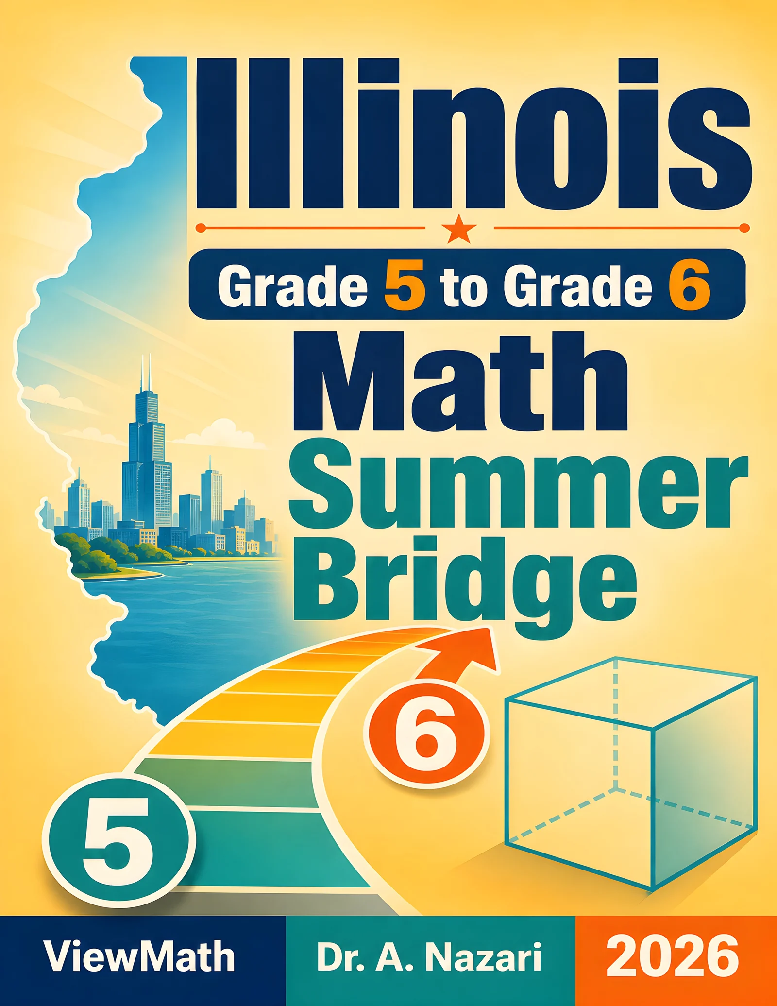 Illinois IAR Grade 5 Math Summer Bridge