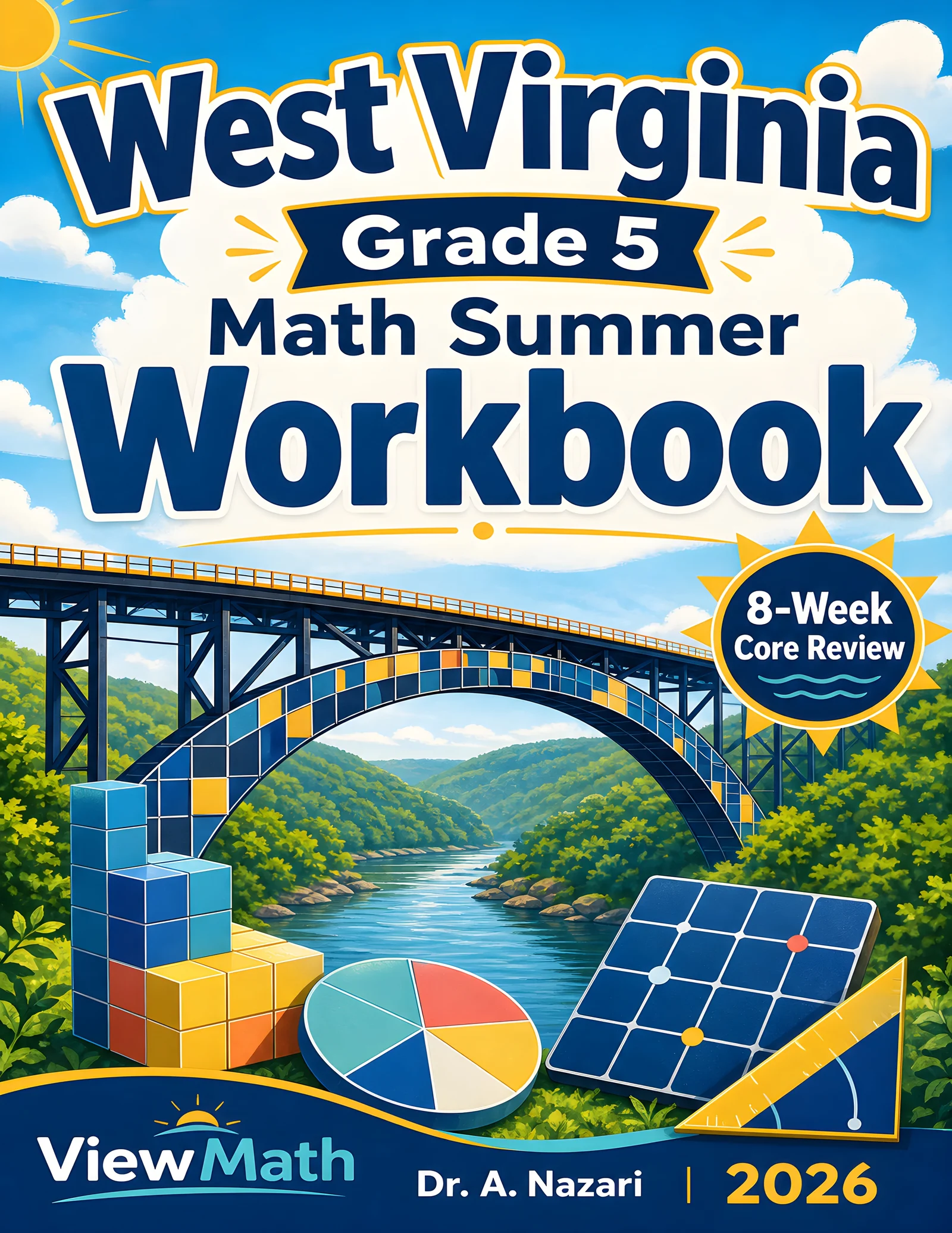 West Virginia WVGSA Grade 5 Math Summer Review Workbook