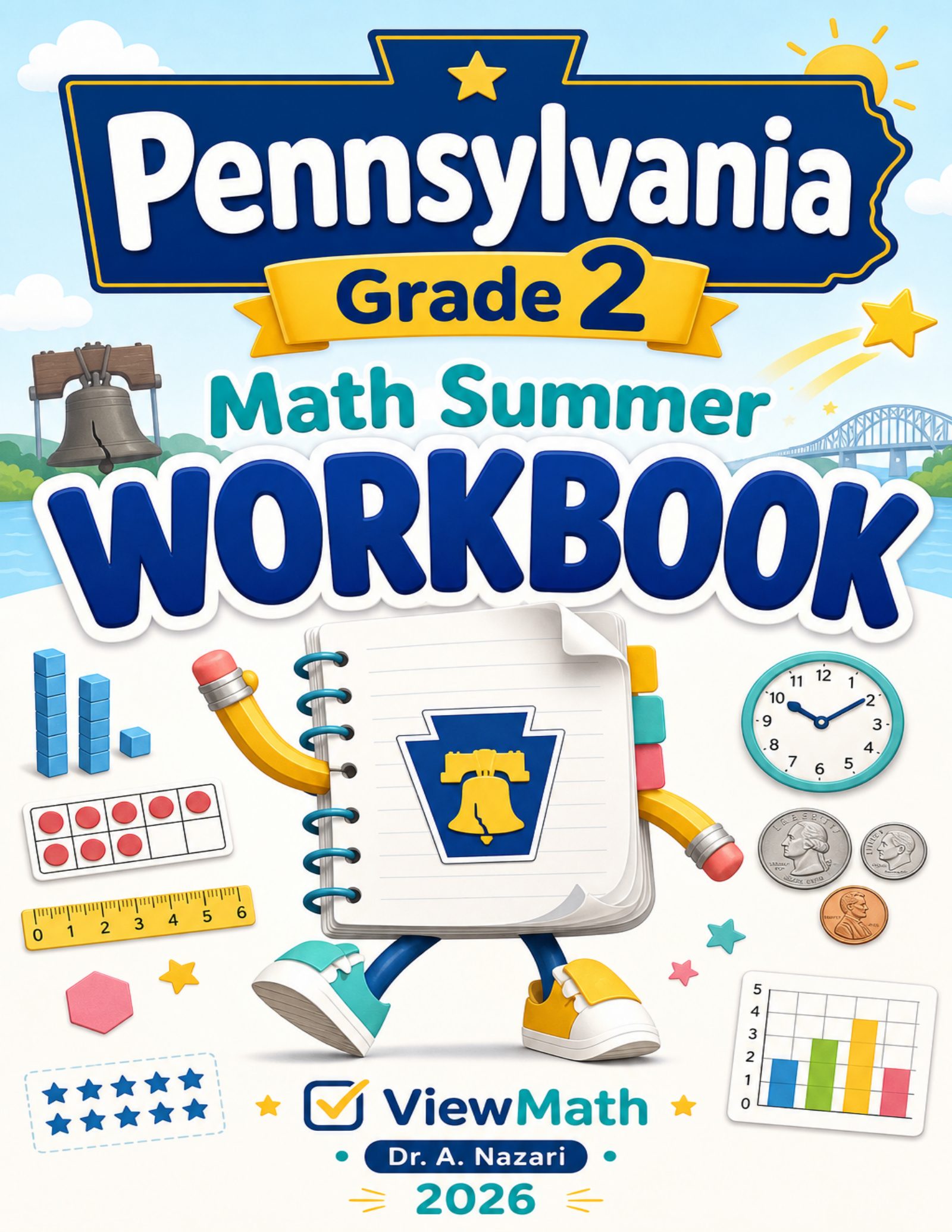 Pennsylvania Grade 2 Math Summer Workbook