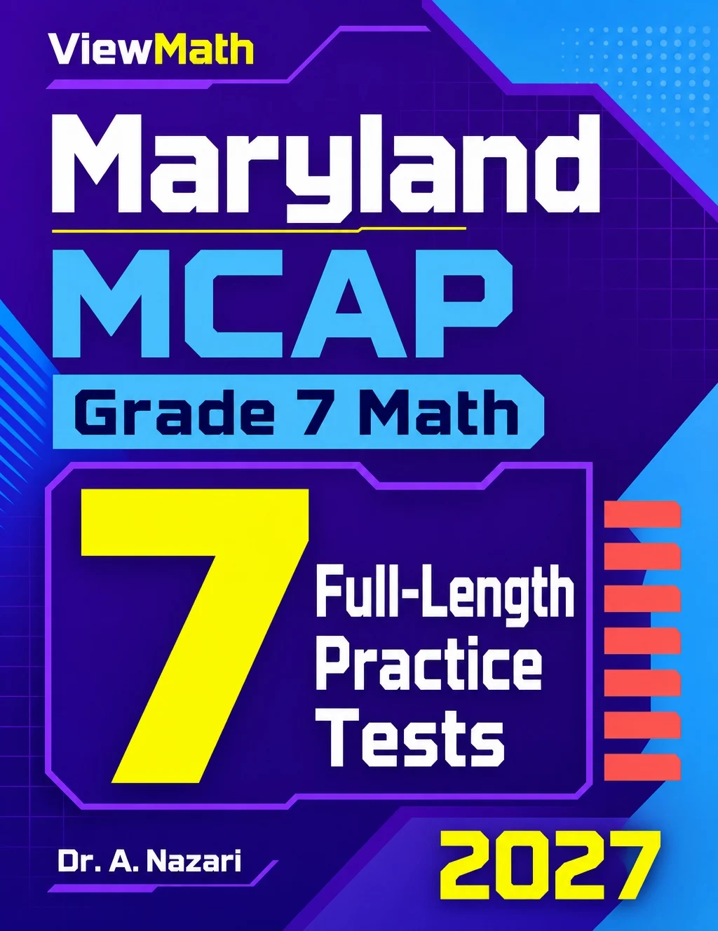 7 Maryland MCAP Grade 7 Math Practice Tests