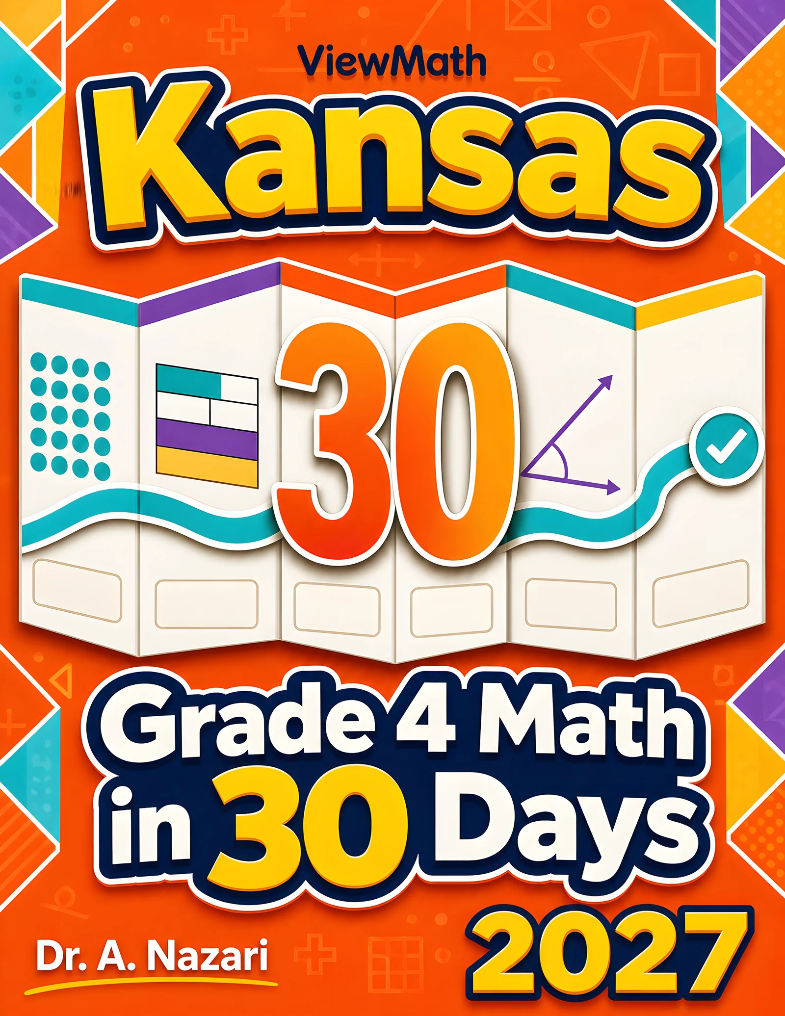 Kansas KAP Grade 4 Math in 30 Days