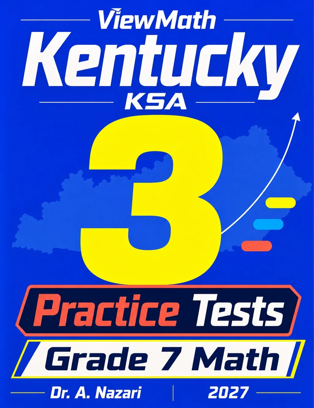 Kentucky Grade 7 Math Practice Tests Bundle: 25 Unique Full-Length Tests