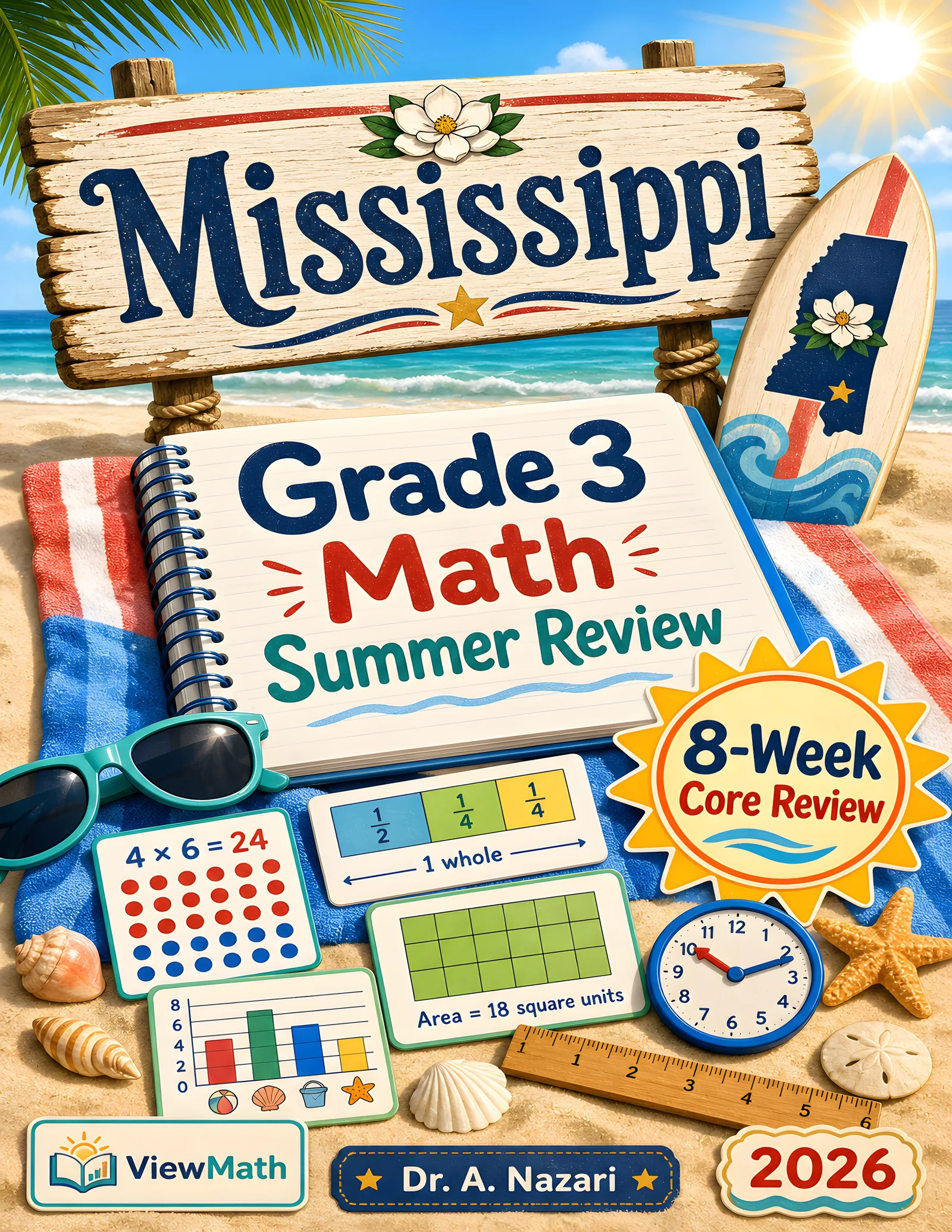 Mississippi MAAP Grade 3 Math Summer Review