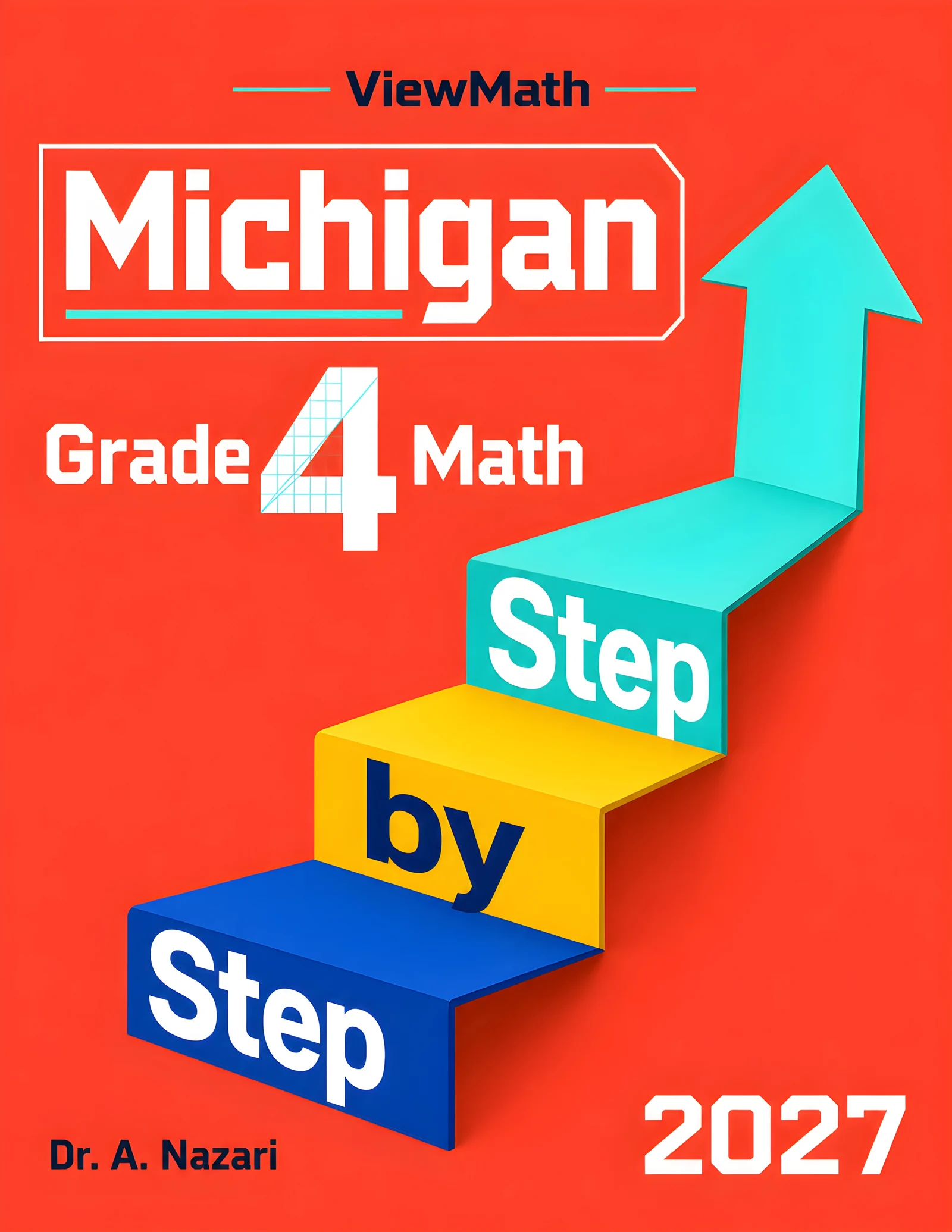 Michigan M-STEP Grade 4 Math Step by Step