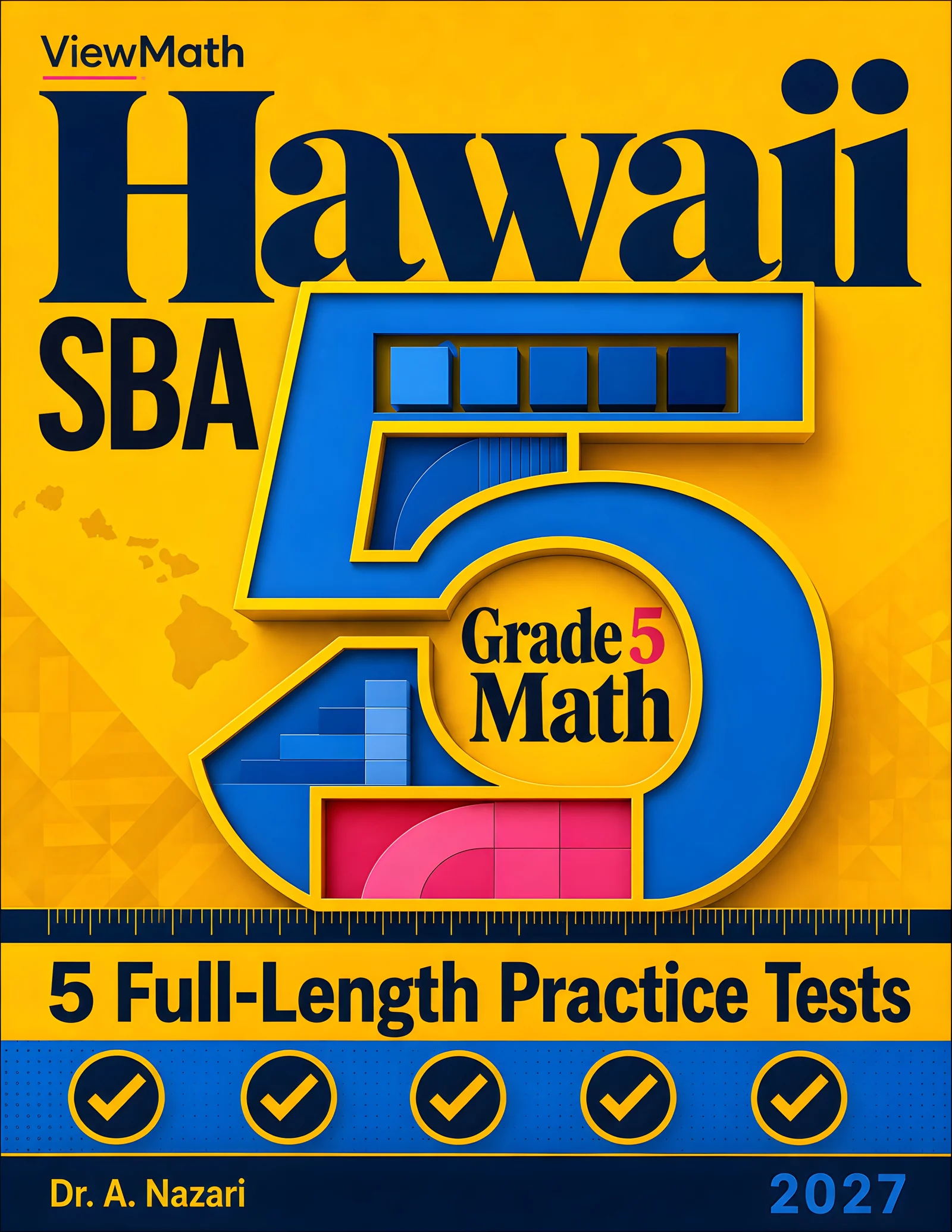 5 Full-Length Hawaii SBA Grade 5 Math Practice Tests