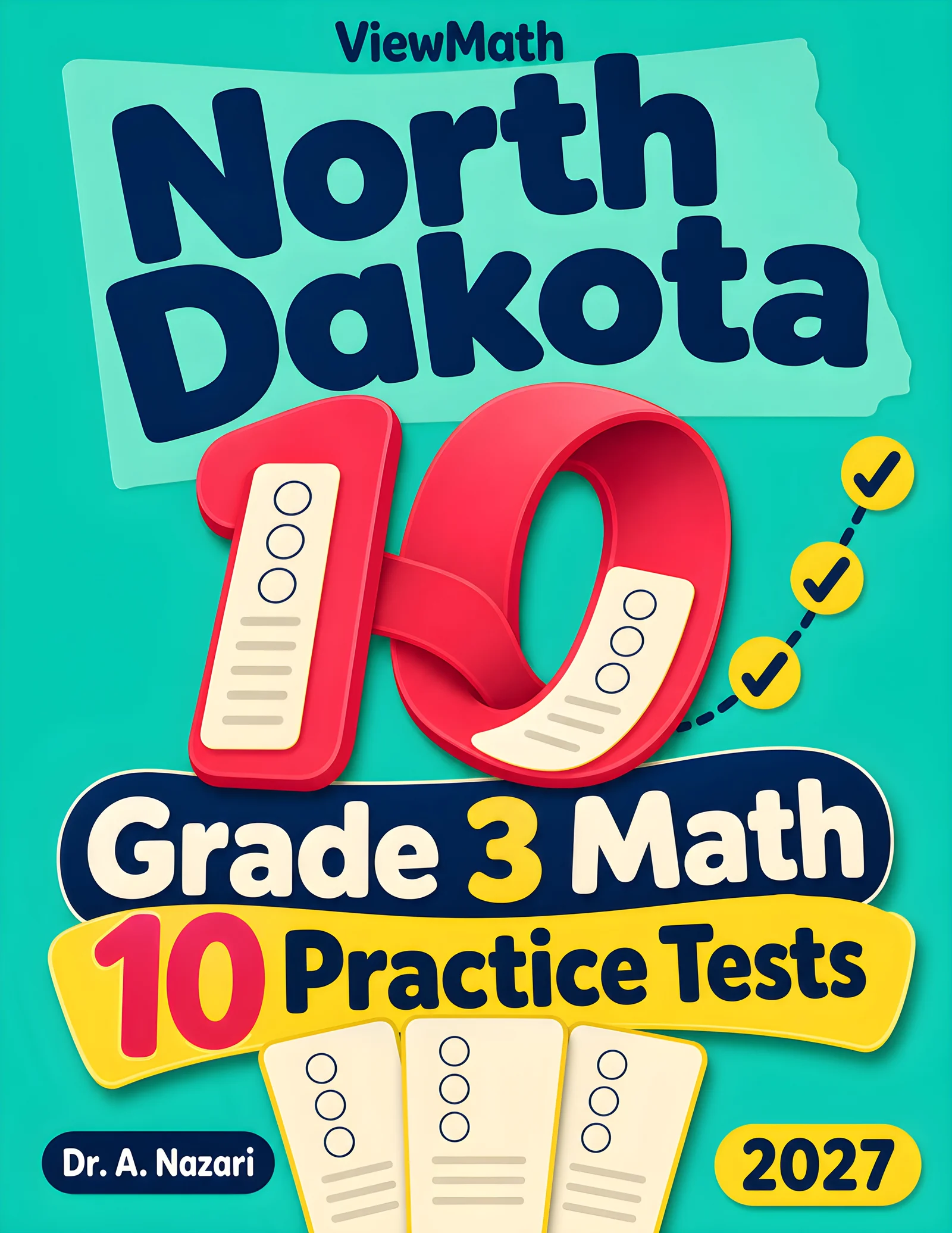 10 North Dakota NDSA Grade 3 Math Practice Tests