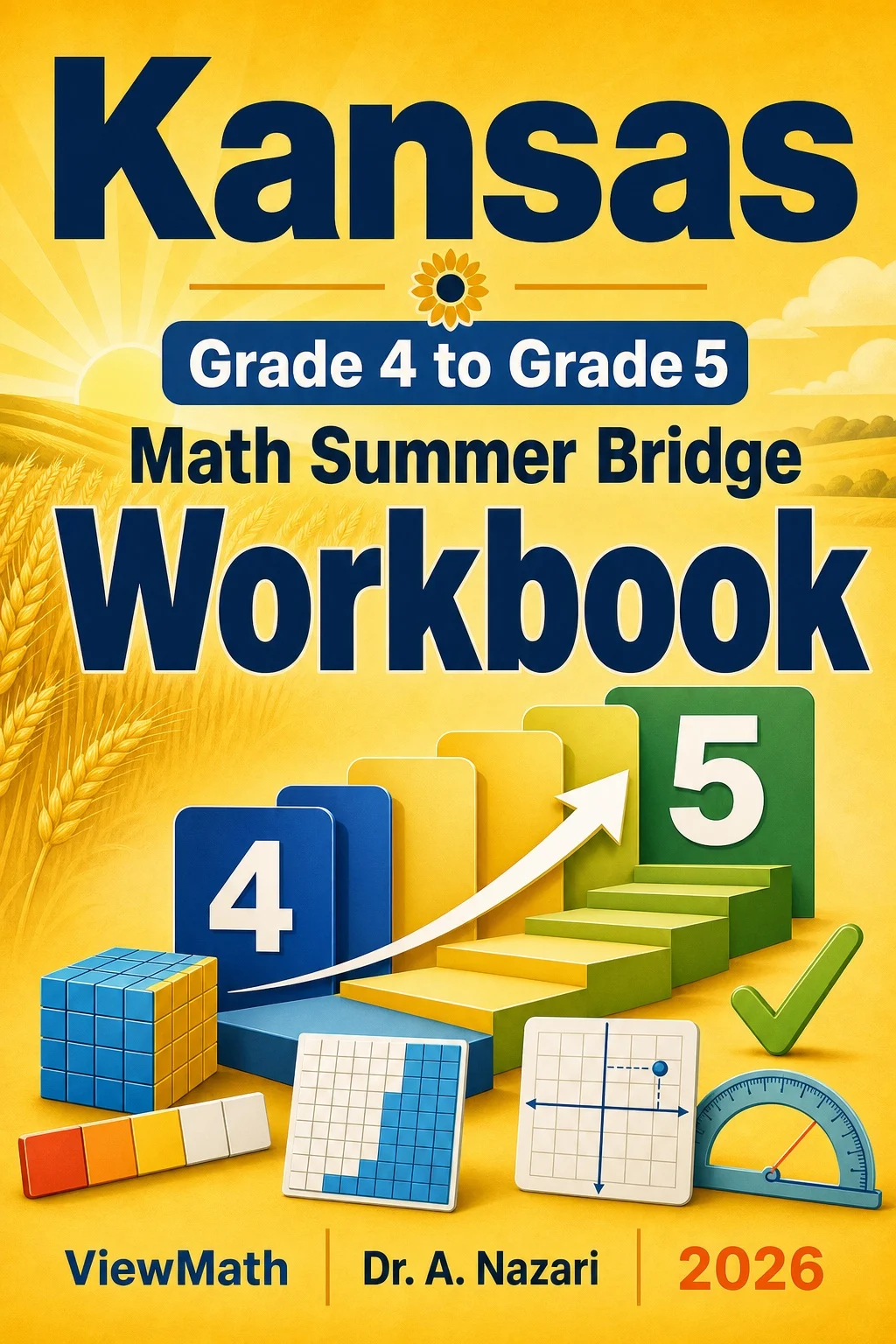 Kansas KAP Grade 4 Math Summer Bridge Workbook