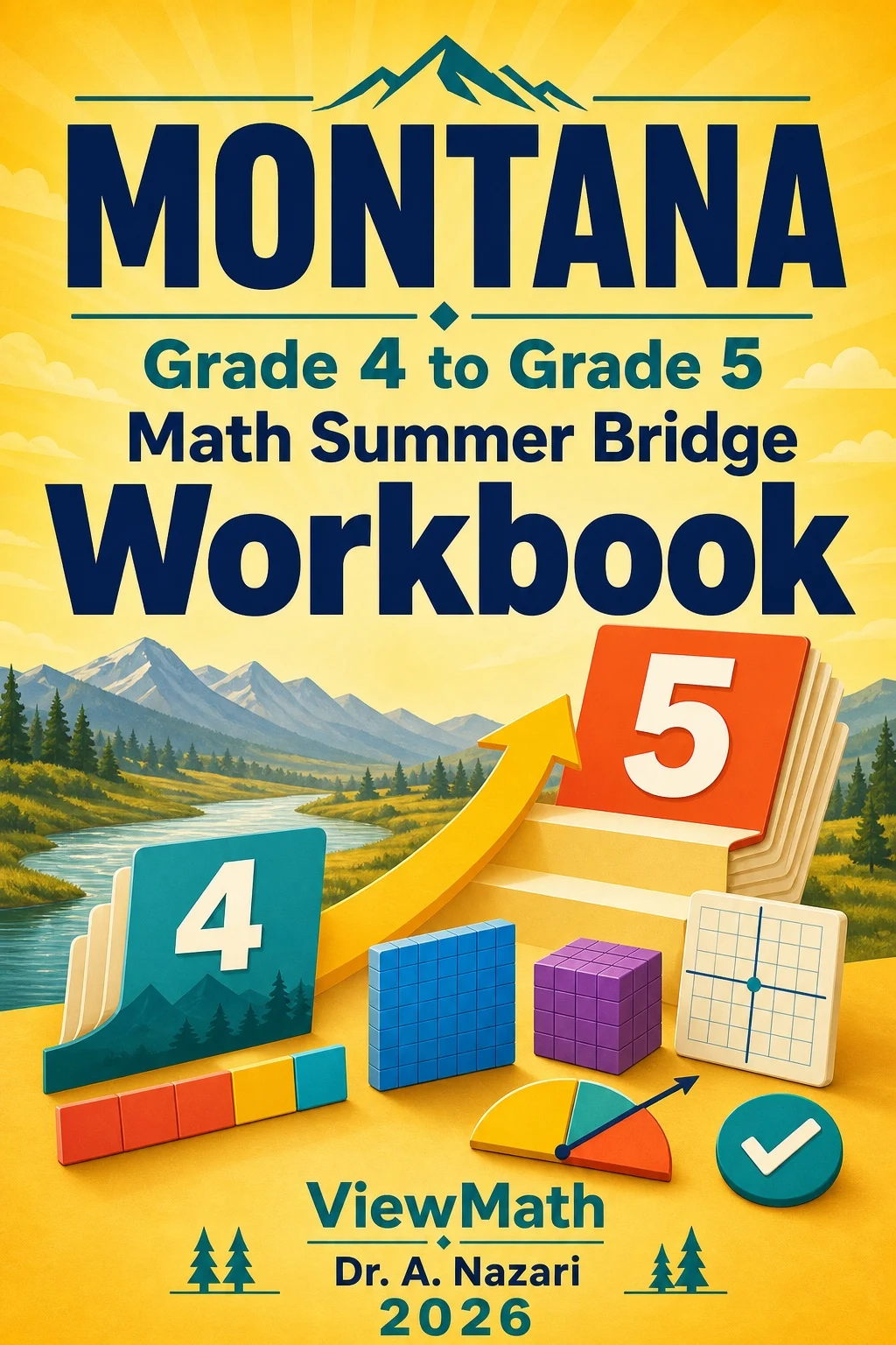 Montana MontCAS Grade 4 Math Summer Bridge Workbook