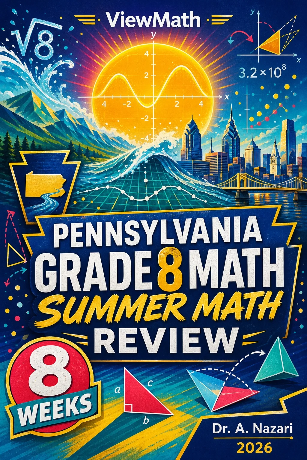Pennsylvania PSSA Grade 8 Math Summer Review