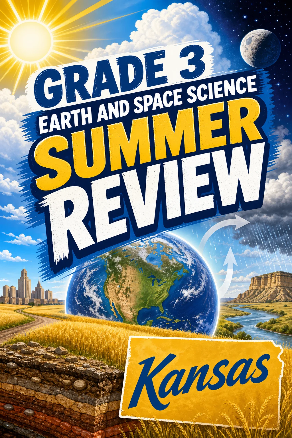 Kansas Grade 3 Earth and Space Science Summer Review