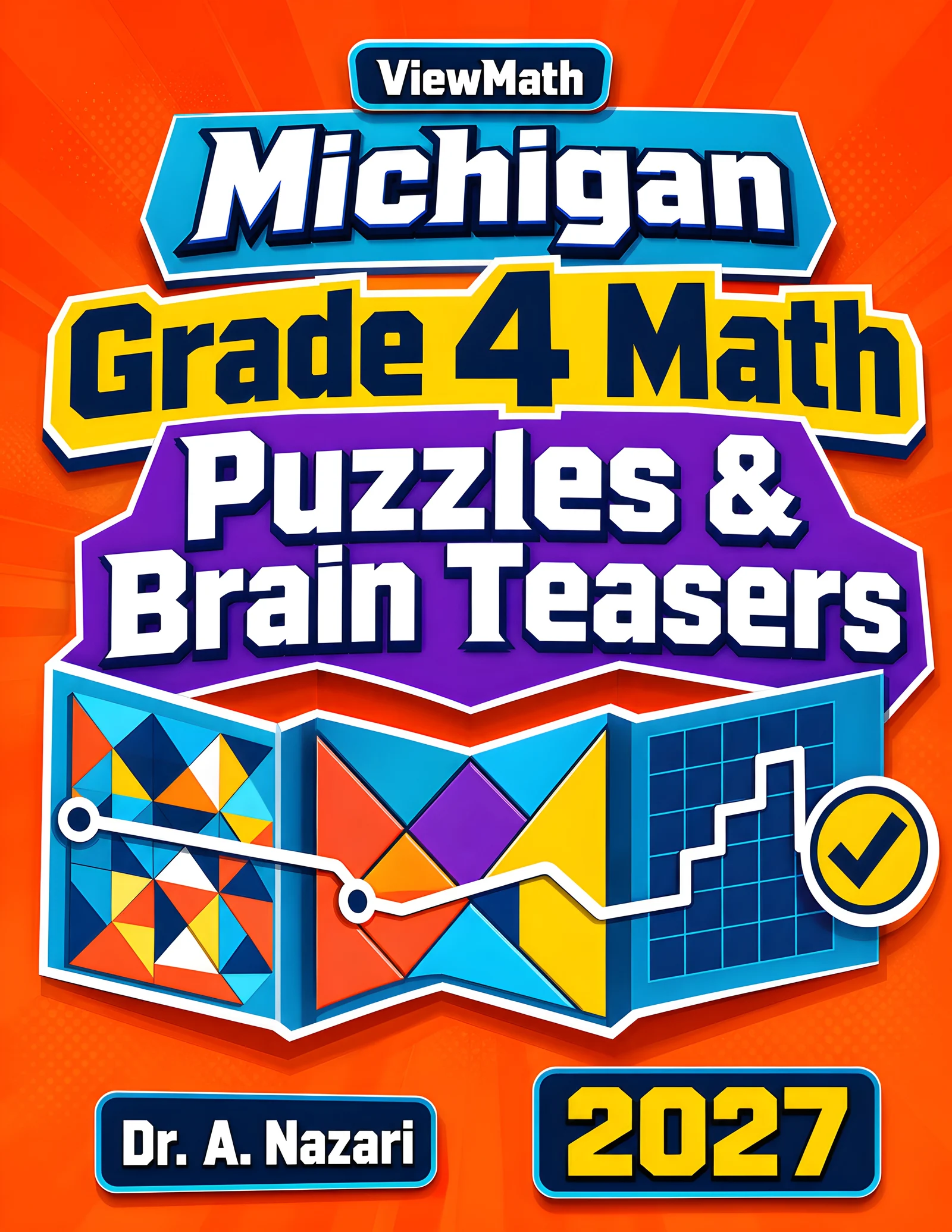 Michigan M-STEP Grade 4 Math Puzzles and Brain Teasers