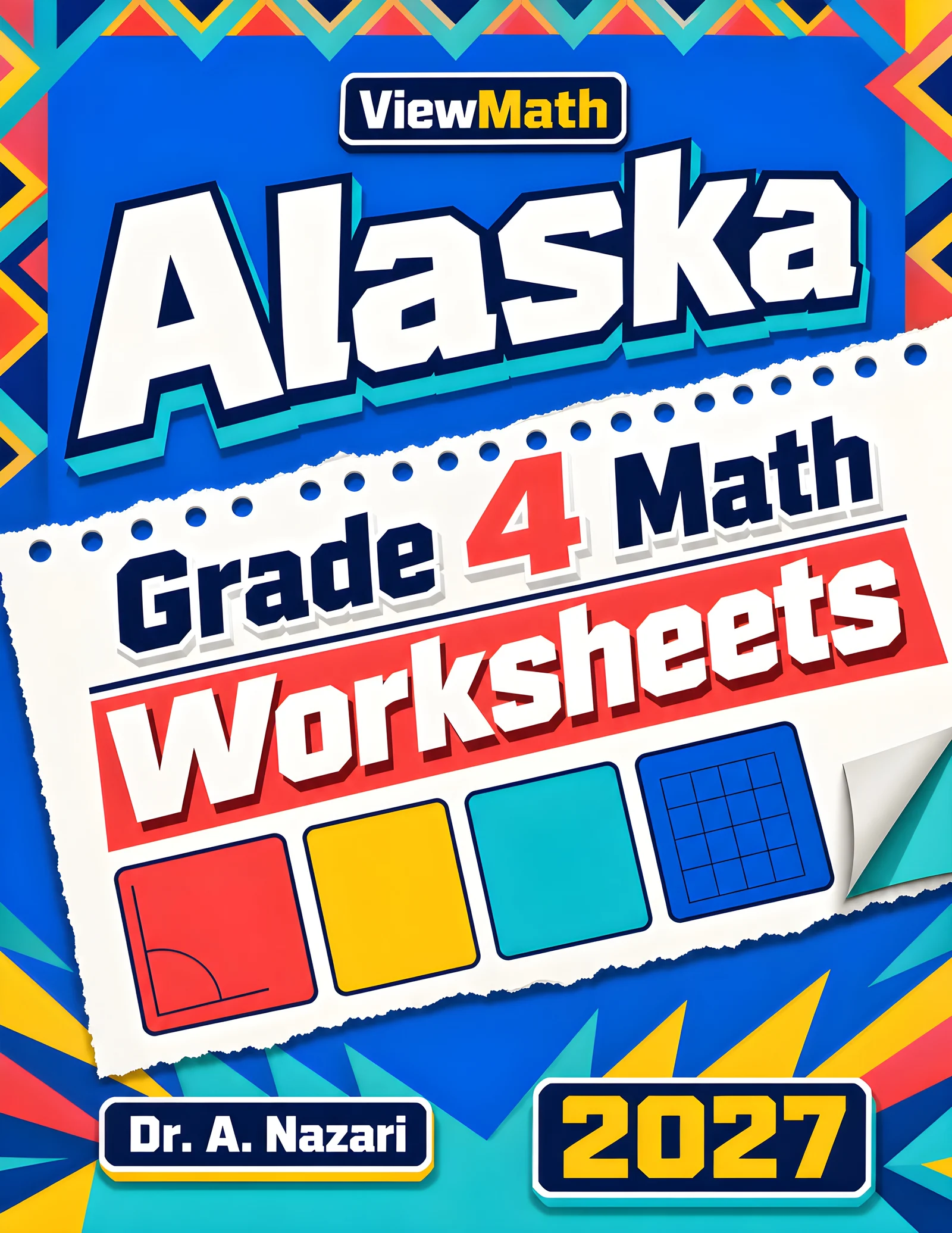 Alaska AK STAR Grade 4 Math Worksheets