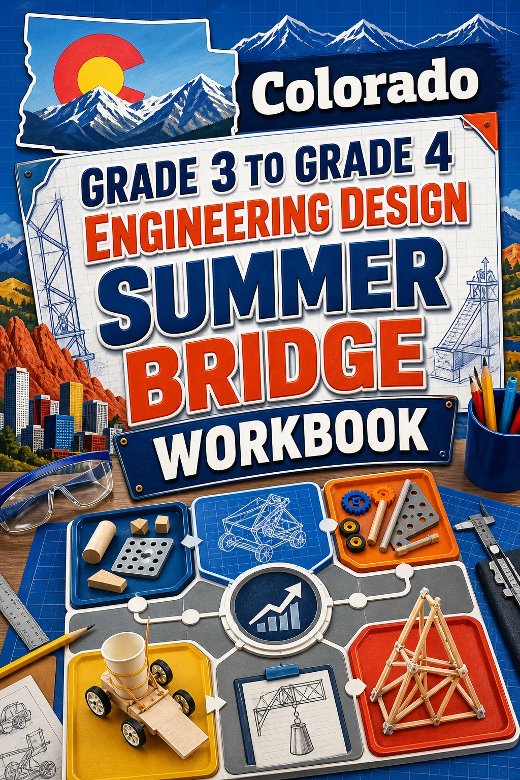 Colorado Grade 3 to Grade 4 Engineering Design Summer Bridge Workbook