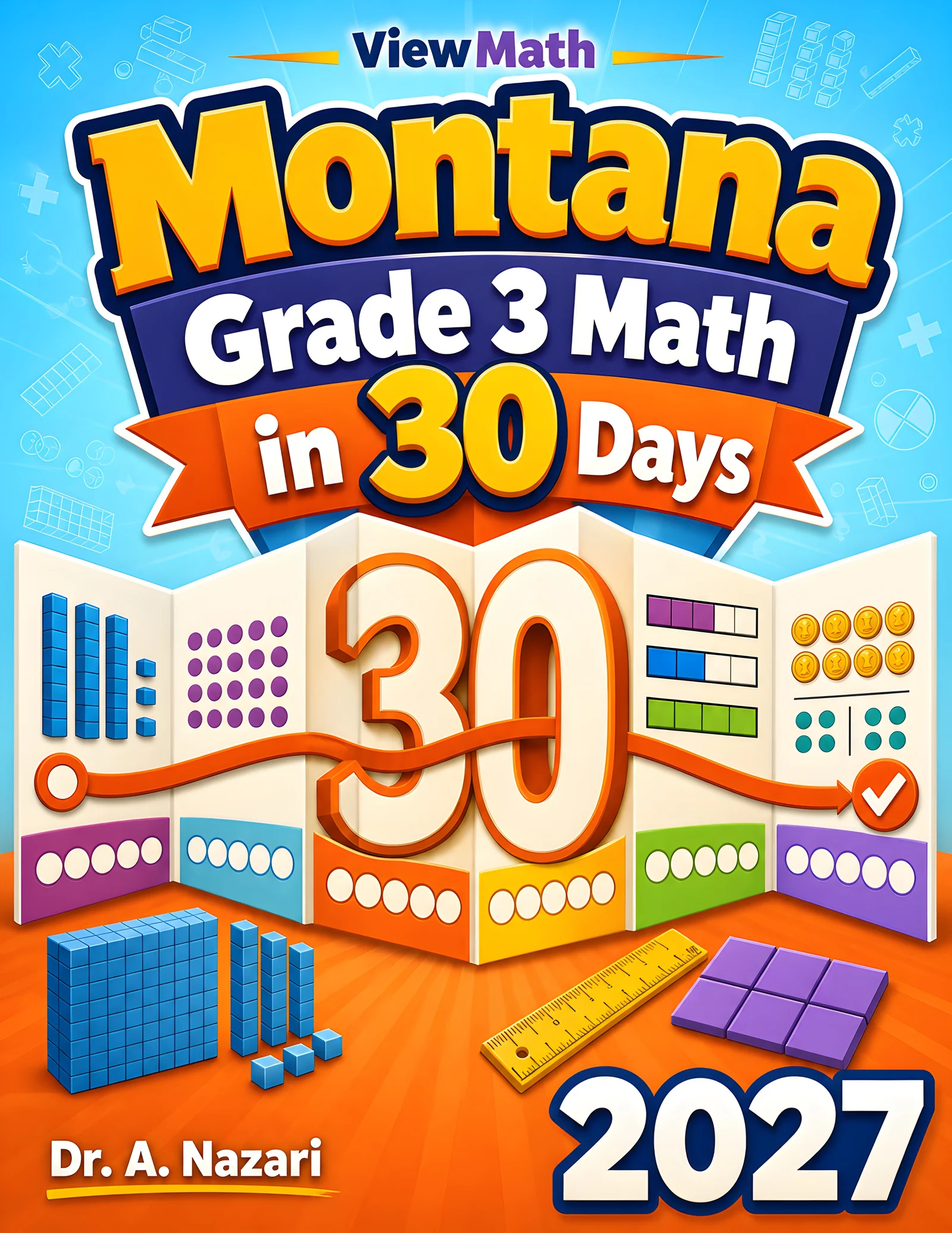 Montana MontCAS Grade 3 Math in 30 Days
