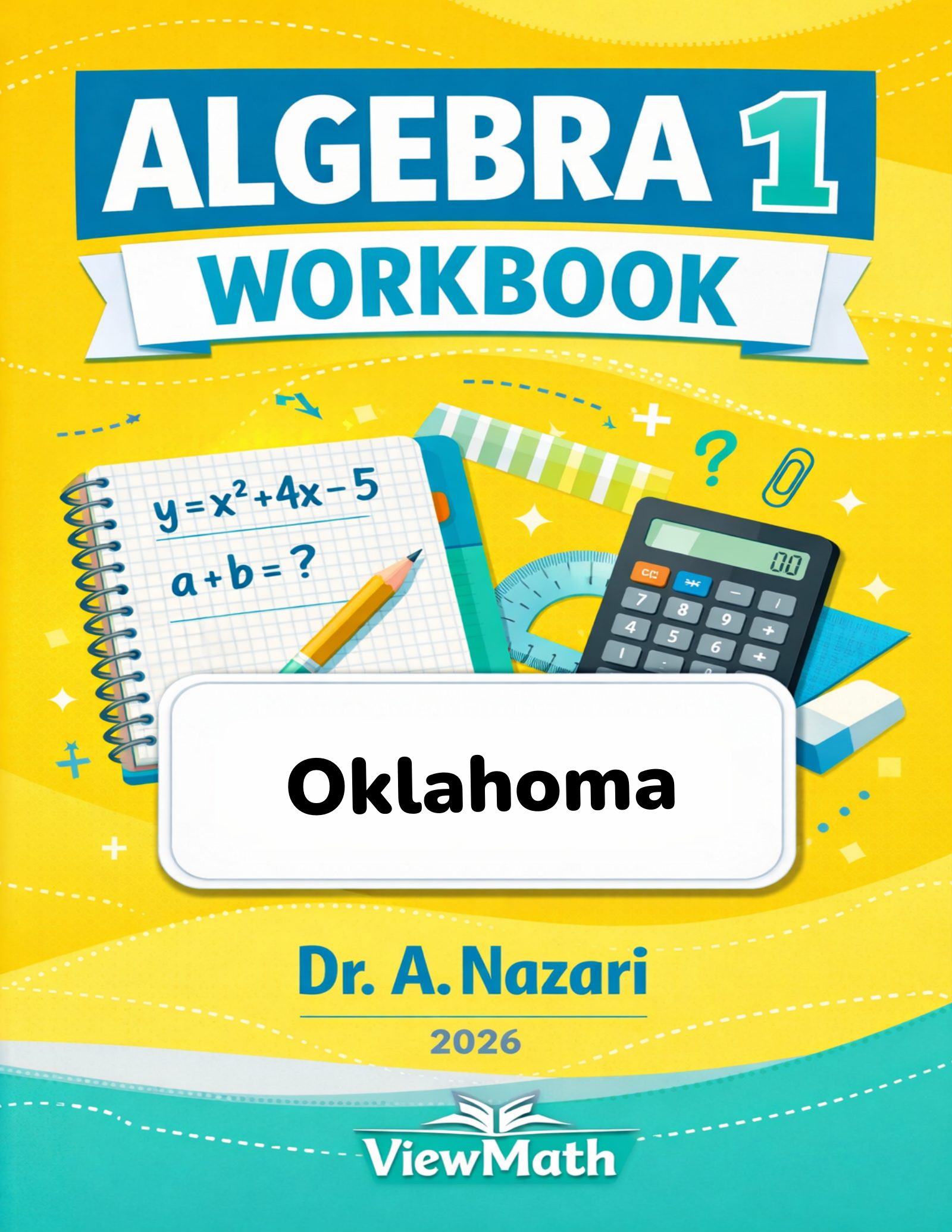 Oklahoma OSTP EOI Algebra 1 Math Workbook