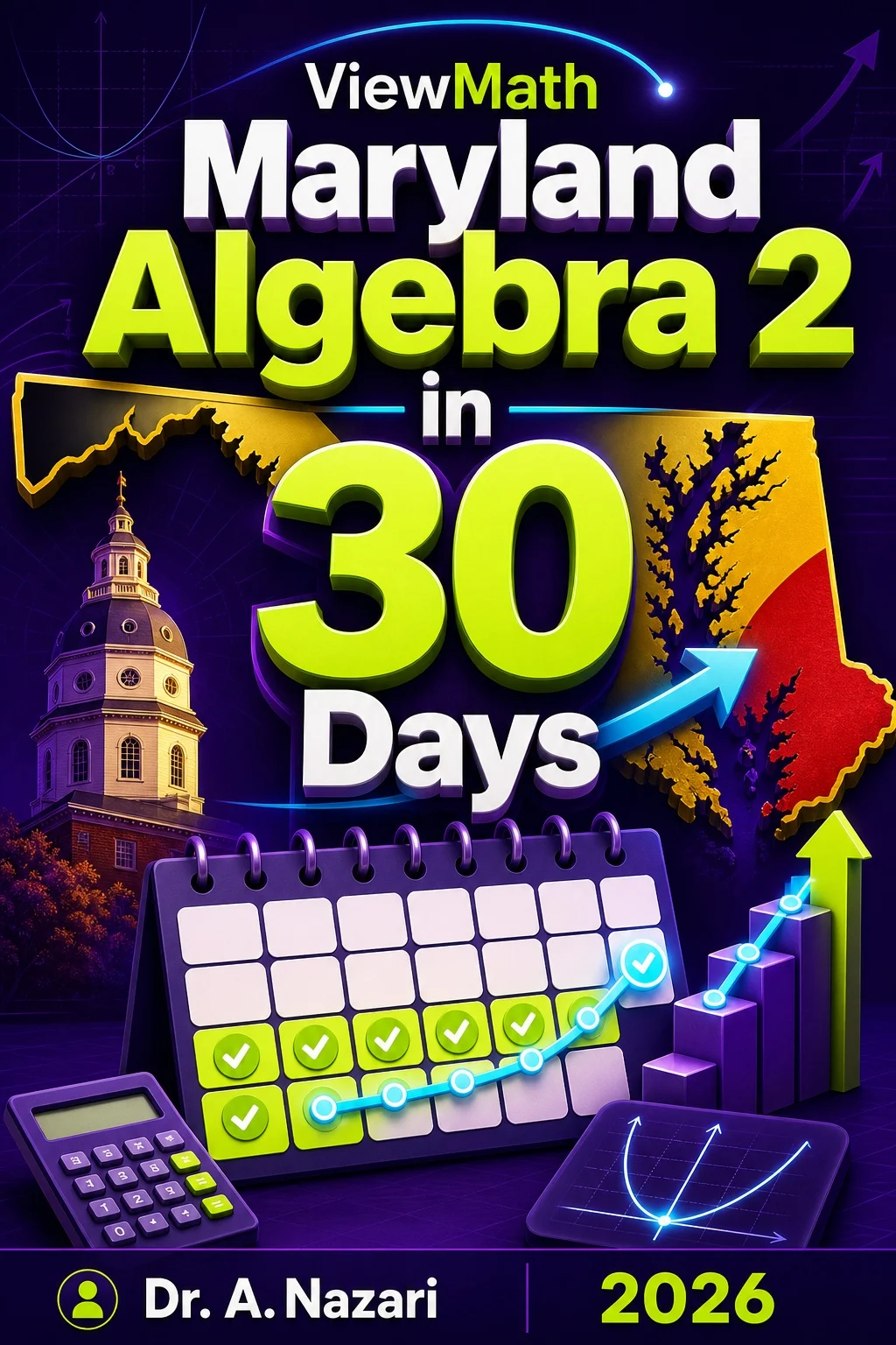 Maryland Algebra 2 in 30 Days