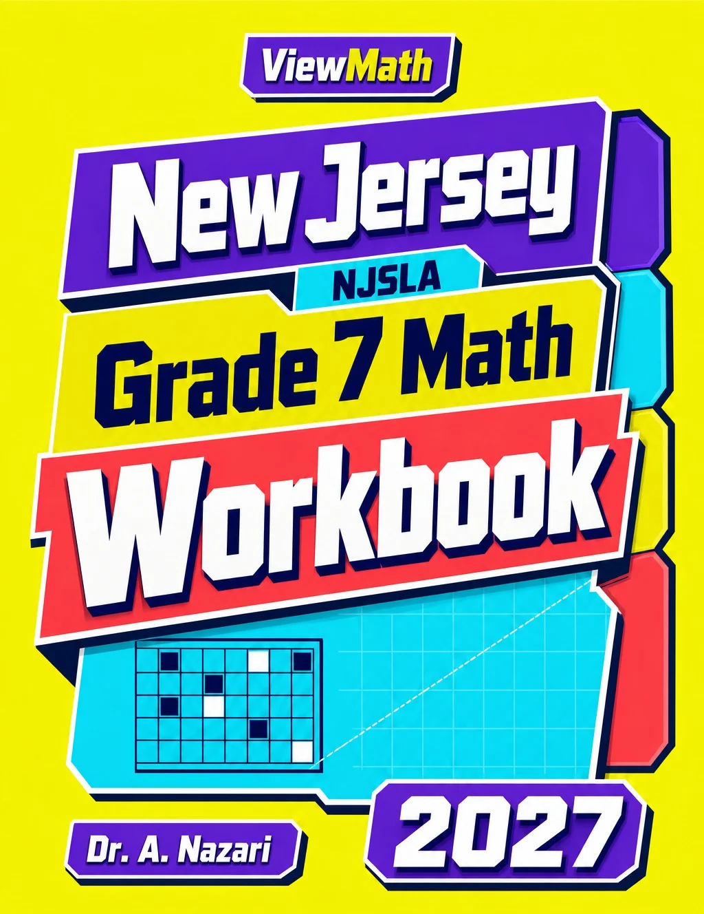 New Jersey NJSLA Grade 7 Math Workbook