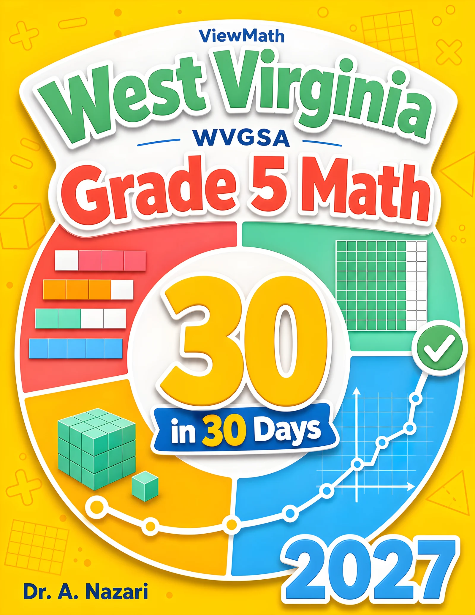 West Virginia WVGSA Grade 5 Math in 30 Days
