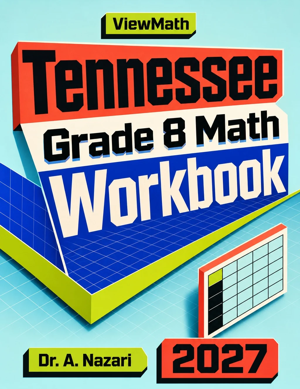 Tennessee TCAP Grade 8 Math Workbook