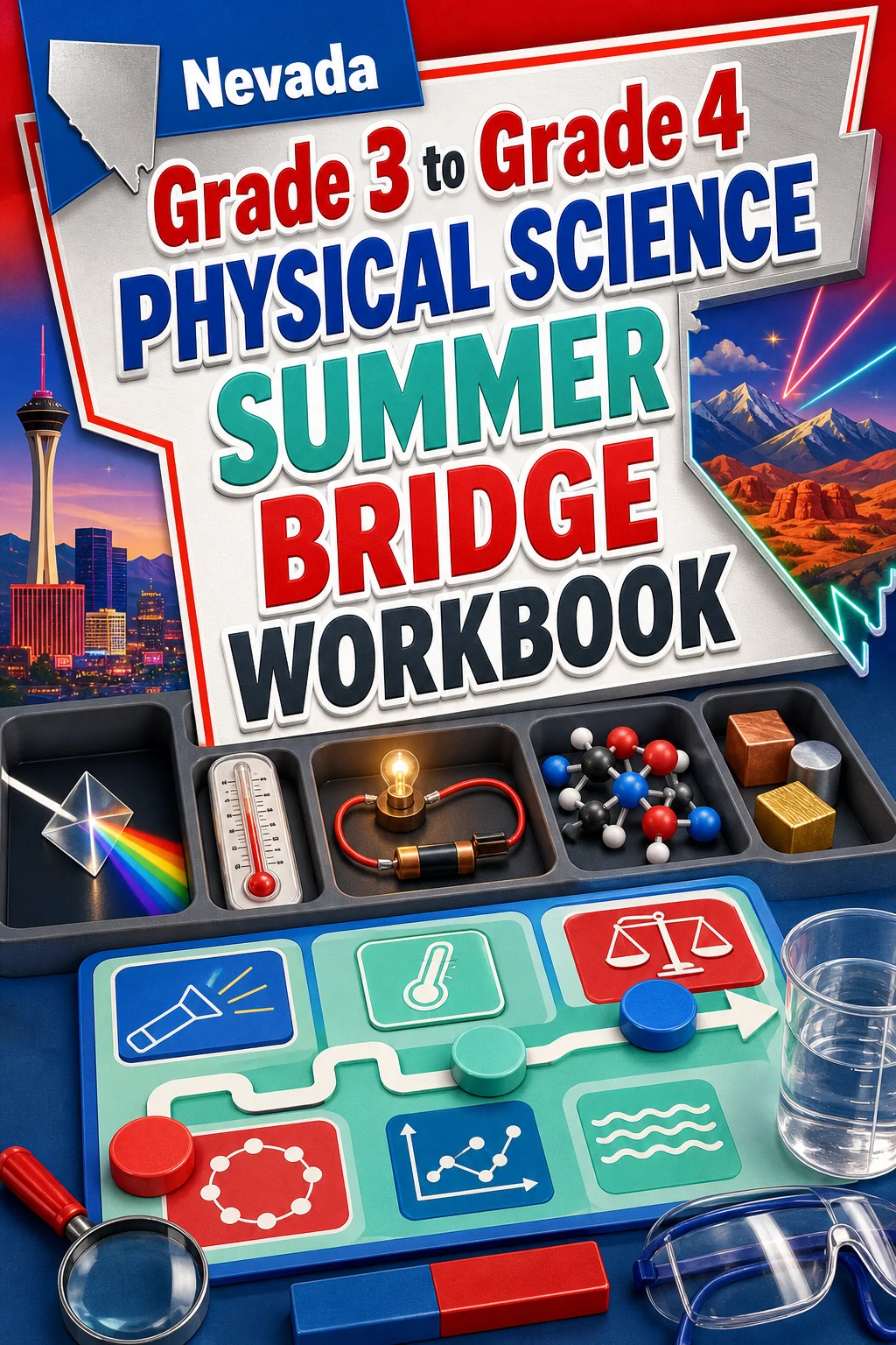 Nevada Grade 3 to Grade 4 Physical Science Summer Bridge Workbook