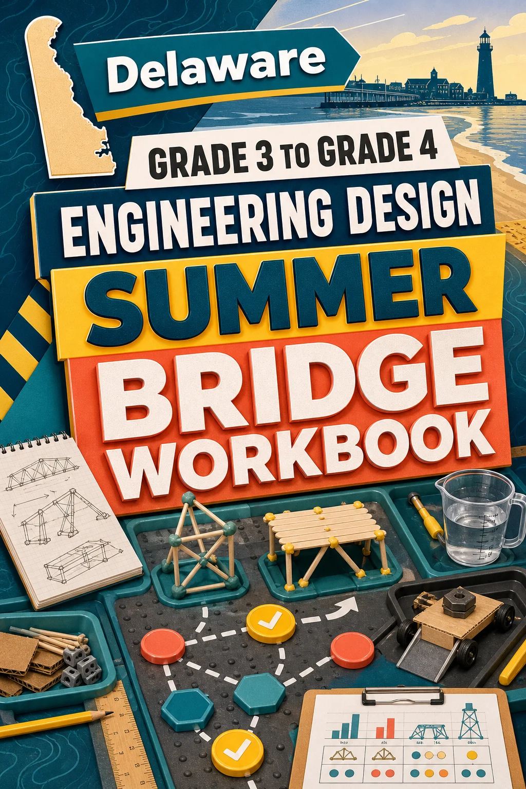 Delaware Grade 3 to Grade 4 Engineering Design Summer Bridge Workbook