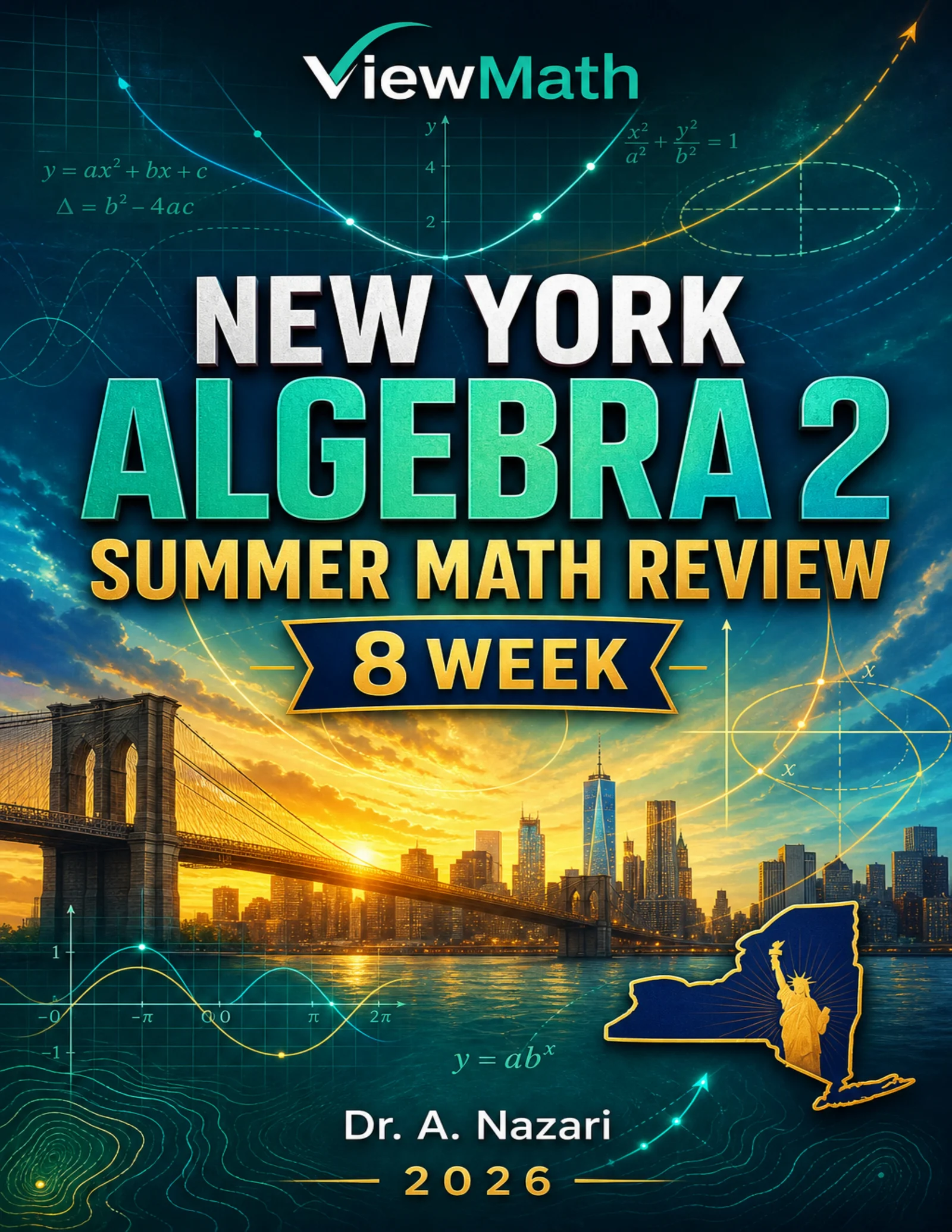 New York Algebra 2 Math Summer Review
