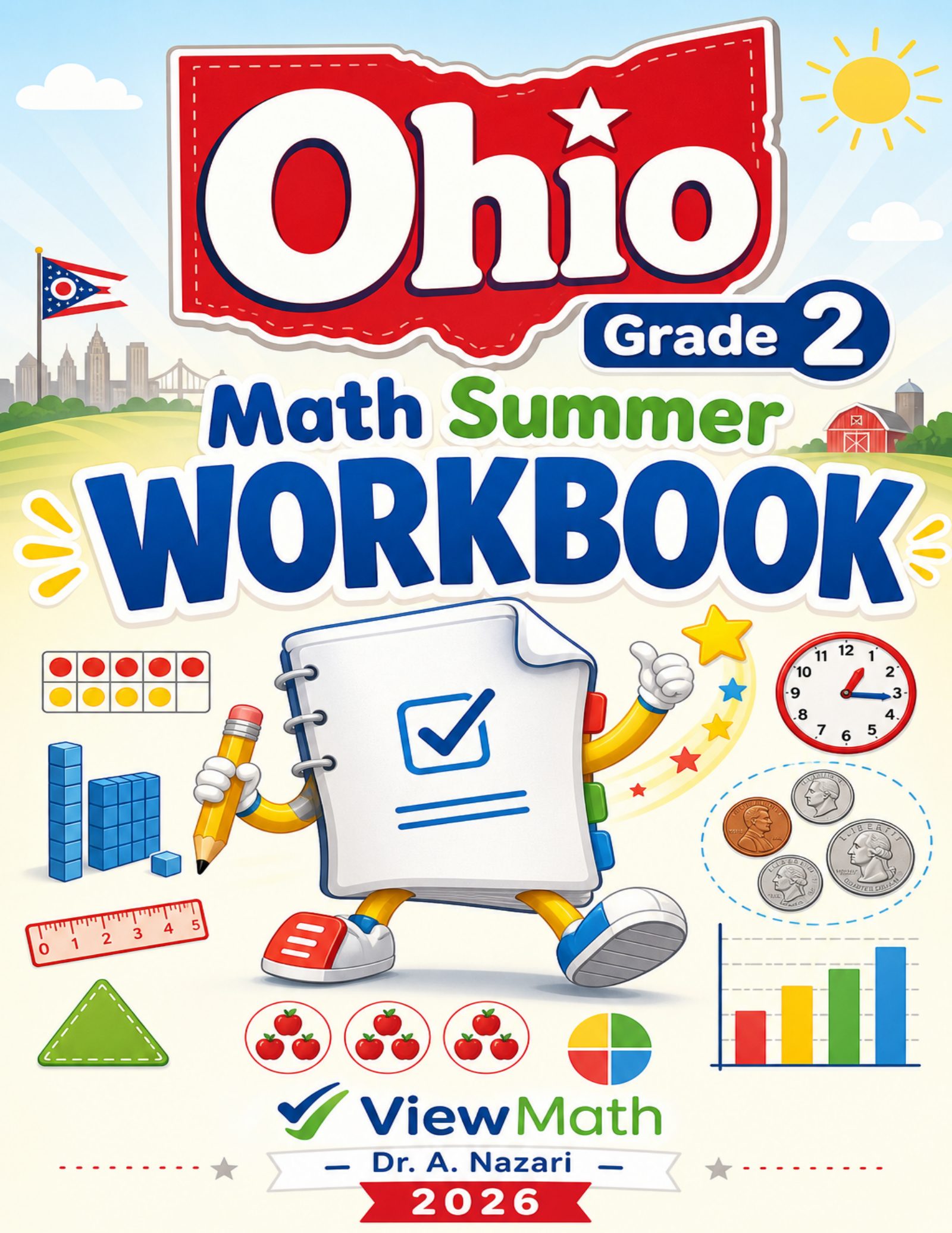 Ohio Grade 2 Math Summer Workbook
