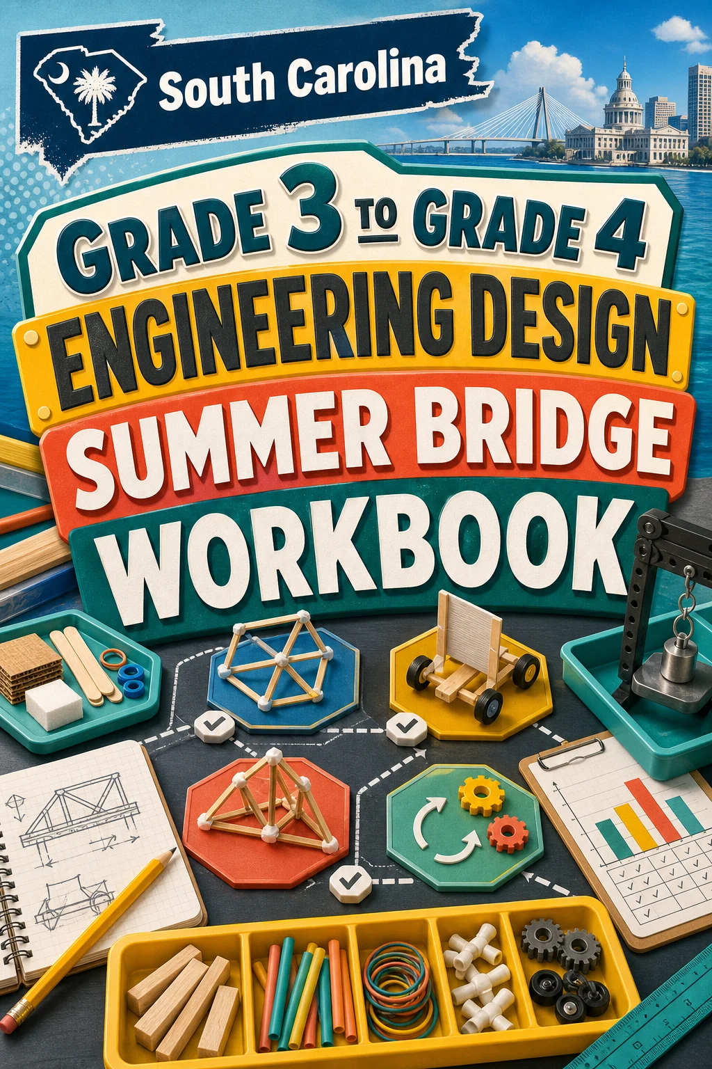 South Carolina Grade 3 to Grade 4 Engineering Design Summer Bridge Workbook
