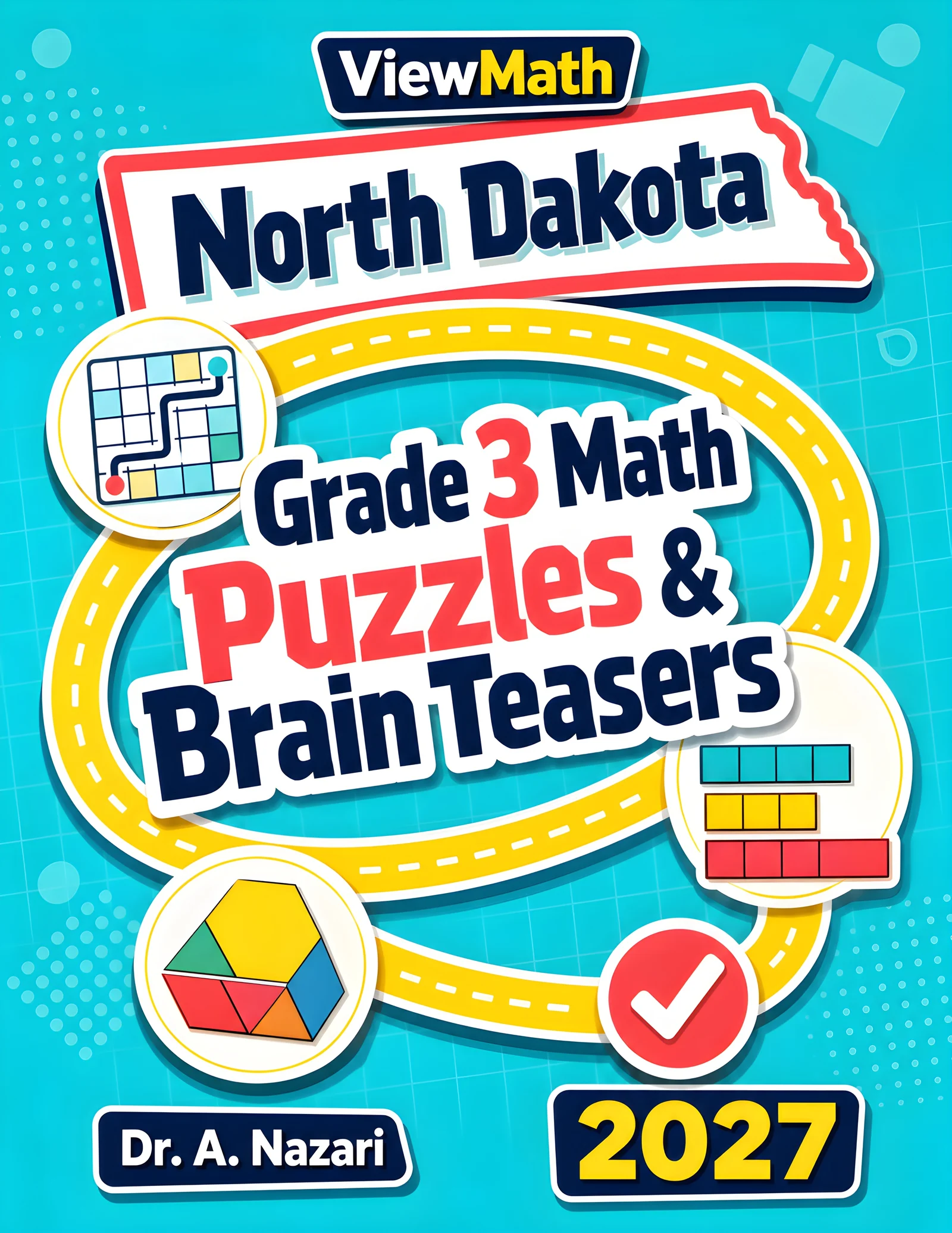 North Dakota NDSA Grade 3 Math Puzzles and Brain Teasers