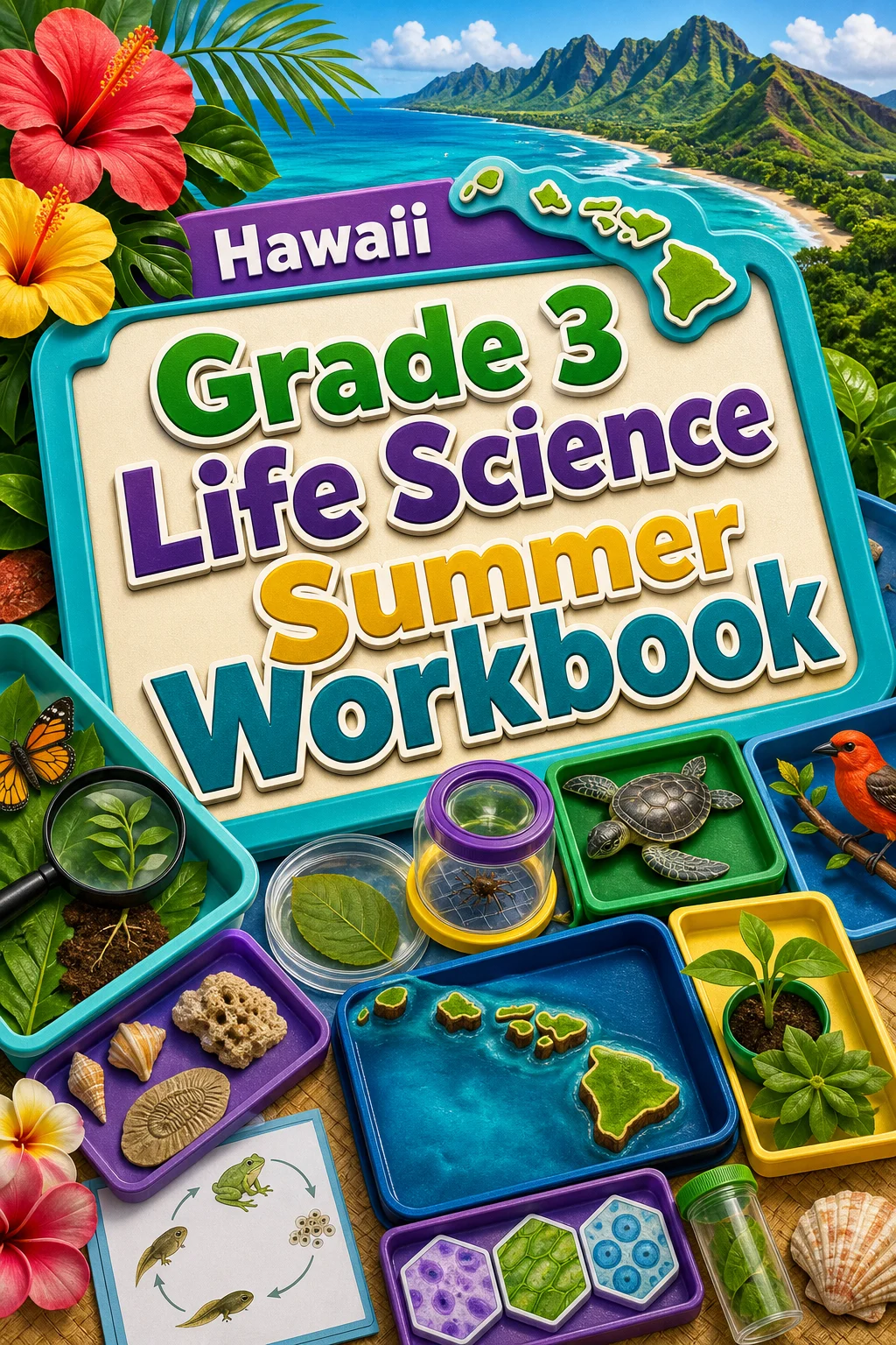 Hawaii Grade 3 Life Science Summer Workbook
